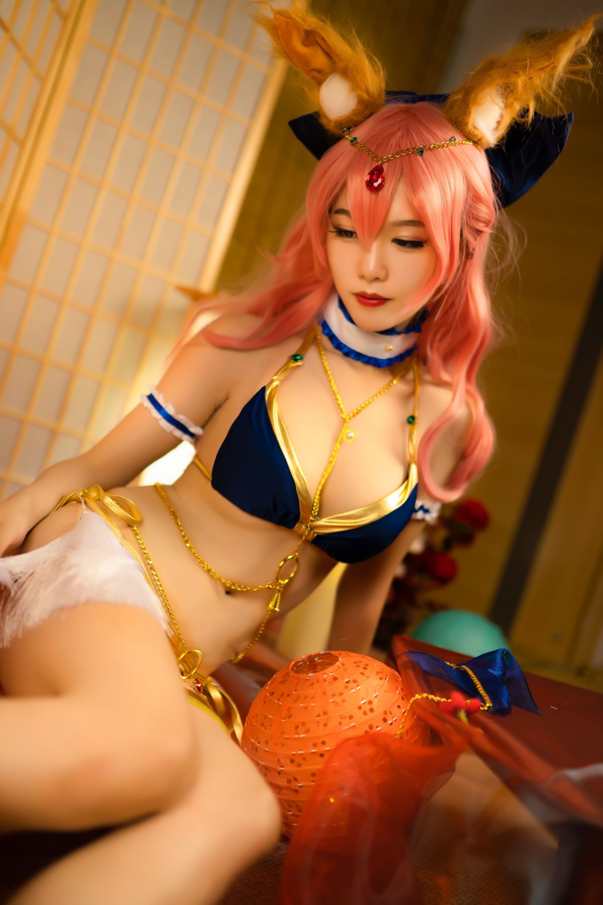 Coser@抖娘-利世 玉藻前舞娘 19