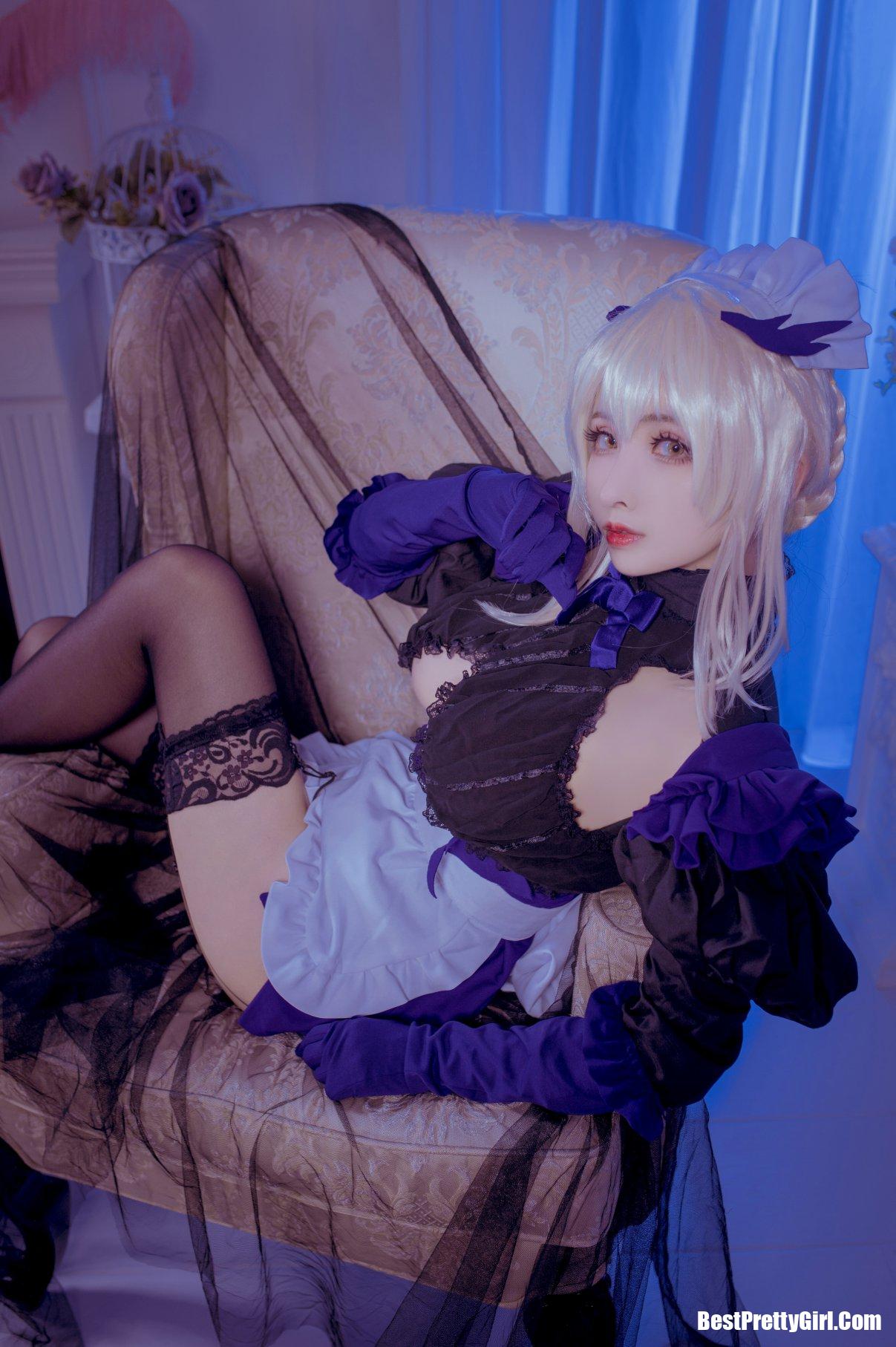 Coser@rioko凉凉子 Vol.022 黑枪呆女仆 3