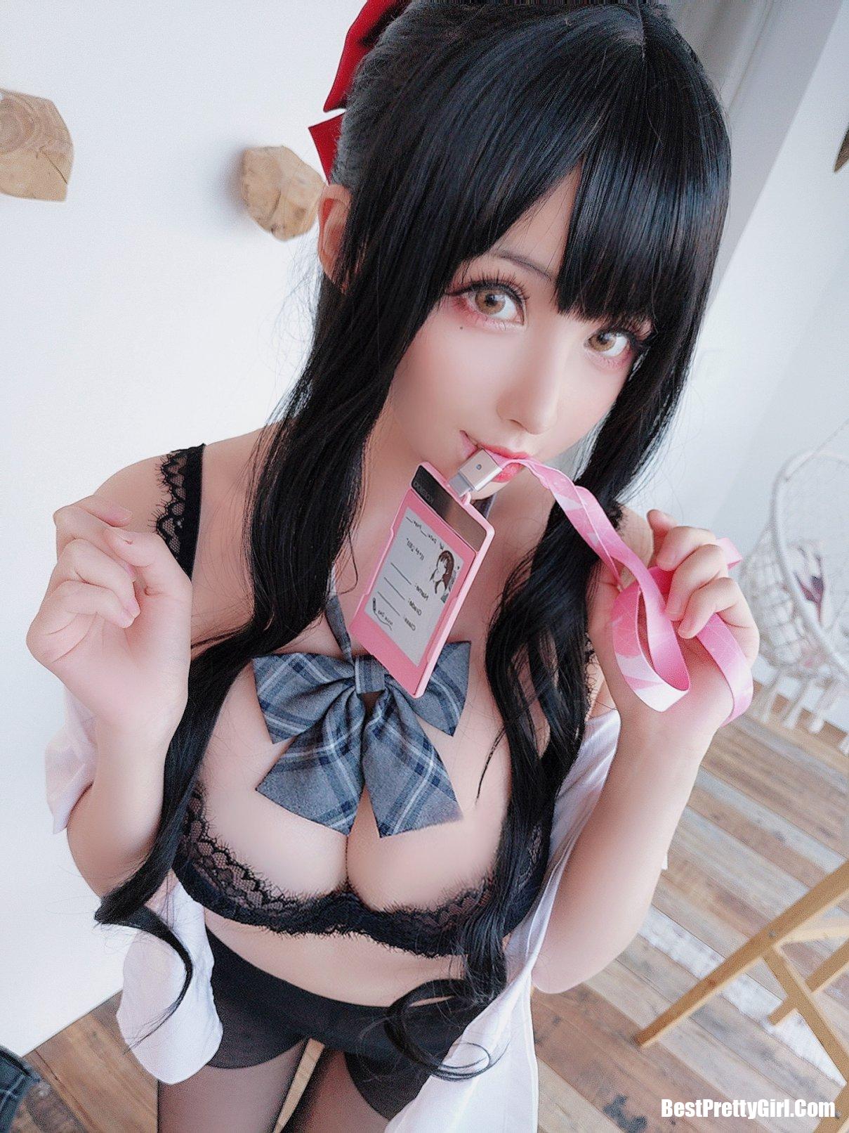 Coser@rioko凉凉子 Vol.060 放课后的学姐 44