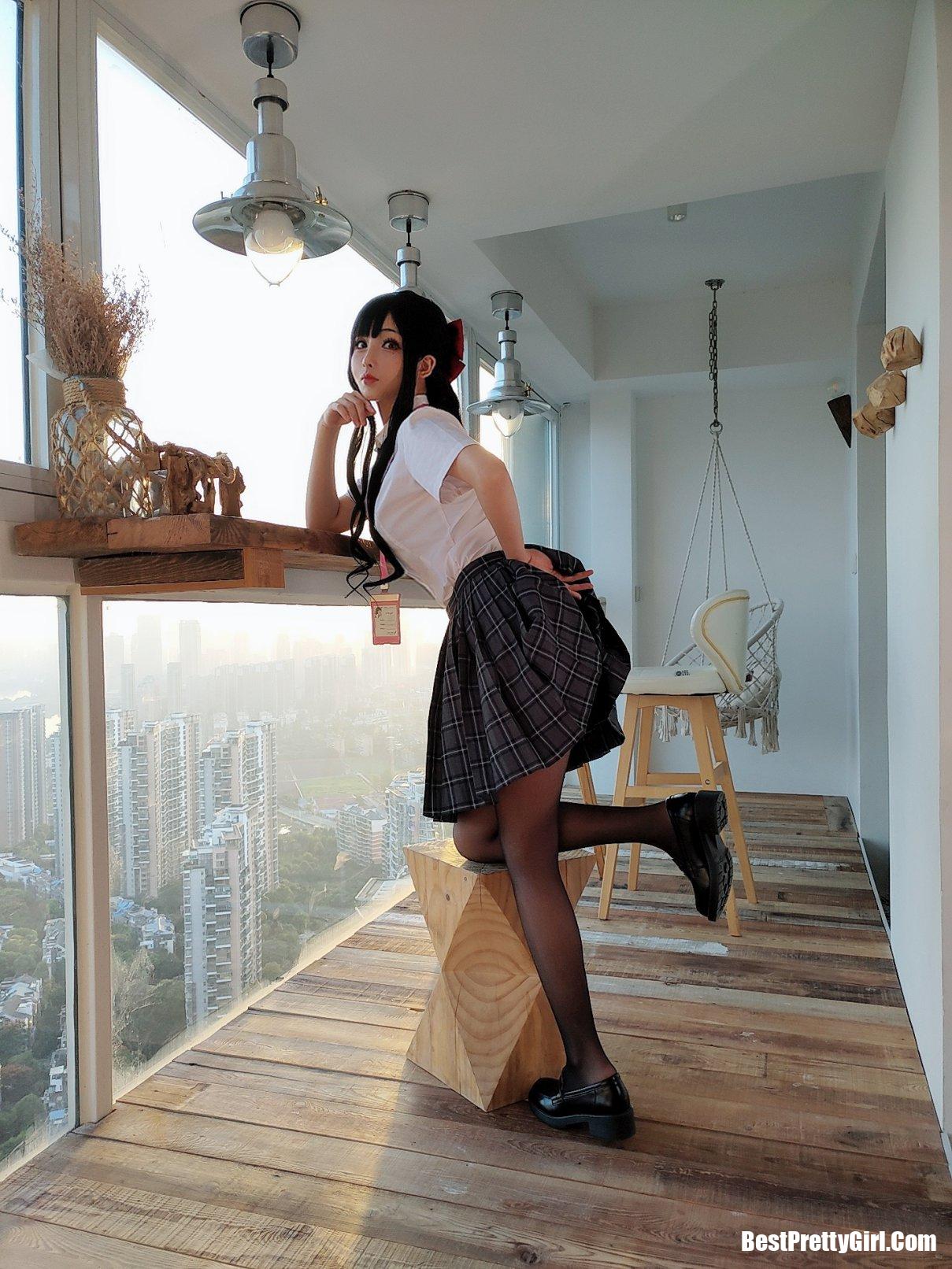 Coser@rioko凉凉子 Vol.060 放课后的学姐 49