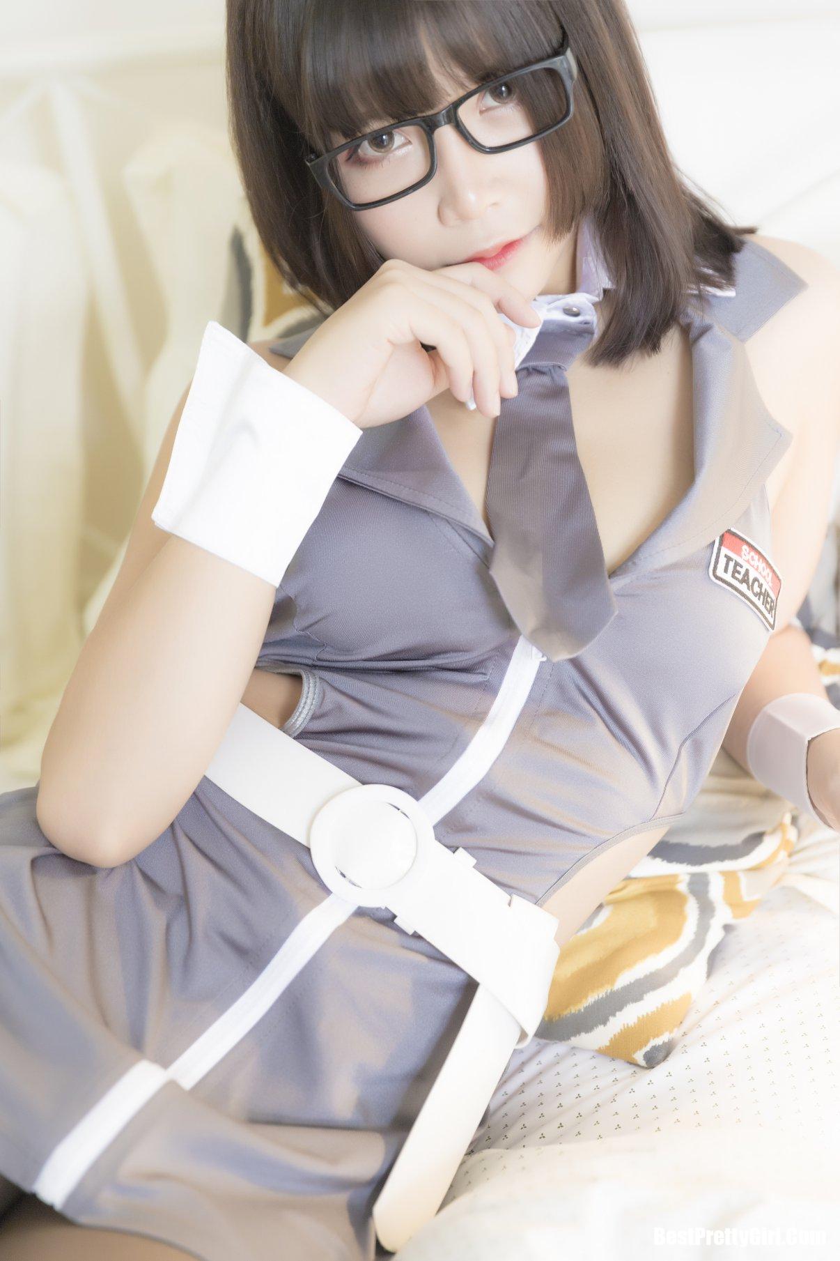 Coser@抱走莫子aa Vol.005 黑丝 9