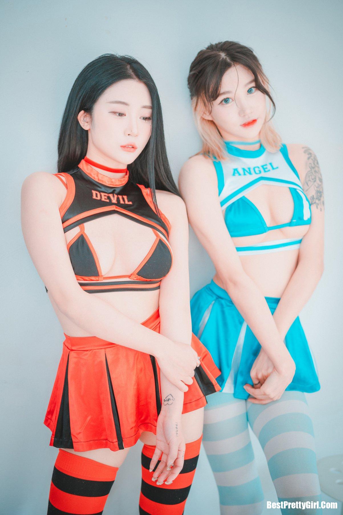 DJAWA 태리 & Bomi 보미 Devil 666 & Angel 777 53