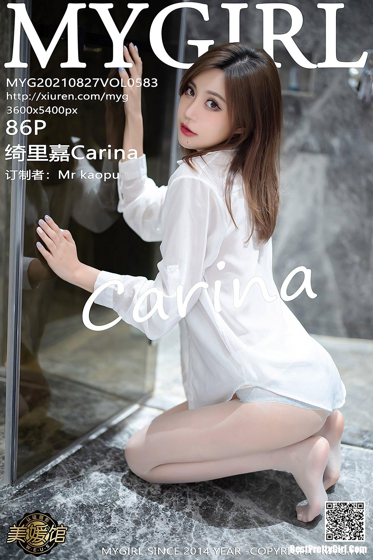 MyGirl美媛馆 Vol.583 Qi Li Jia Carina 0