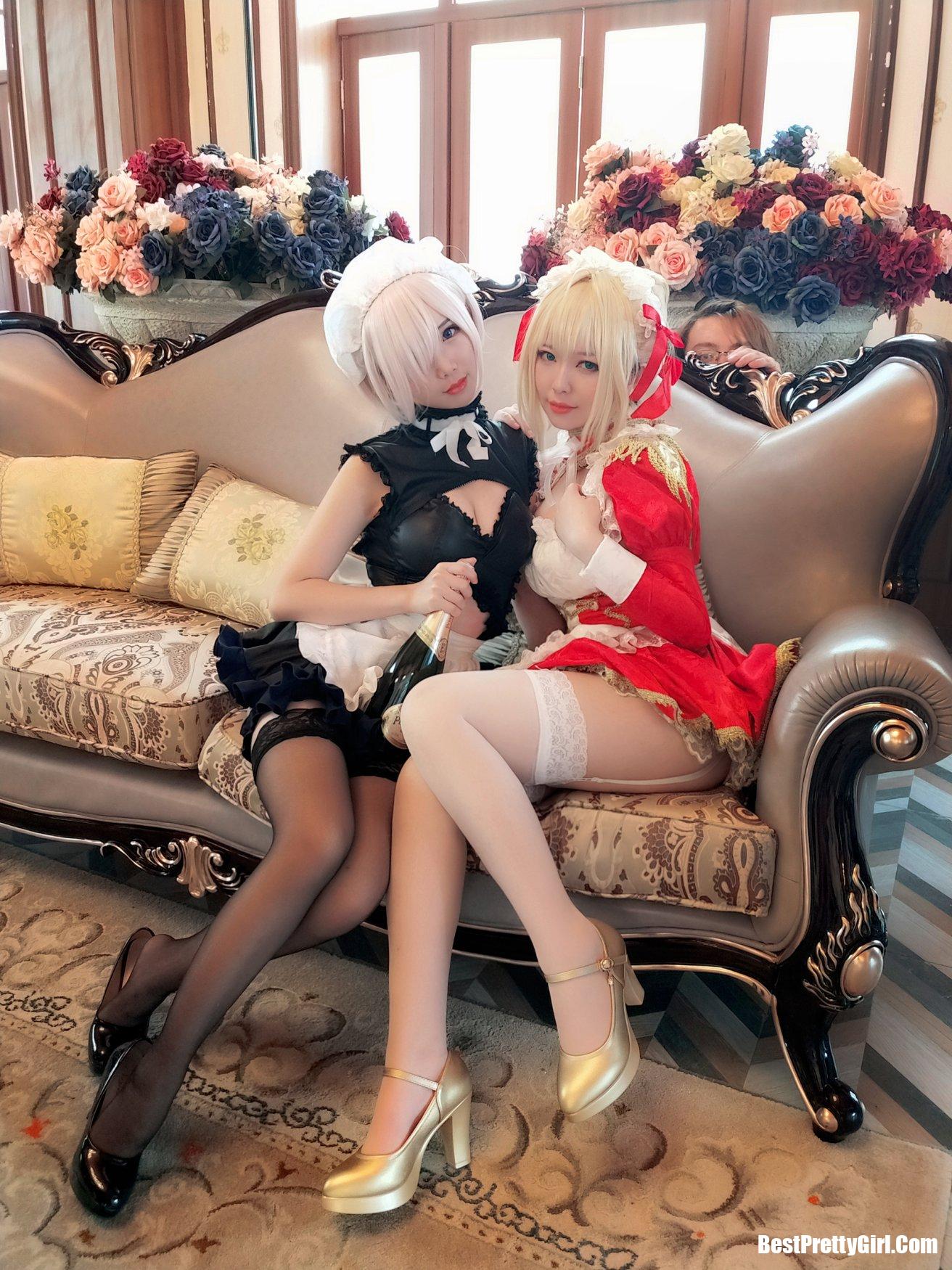 Coser@半半子 Vol.001 Claudius Maid ネロクラウディウス 40