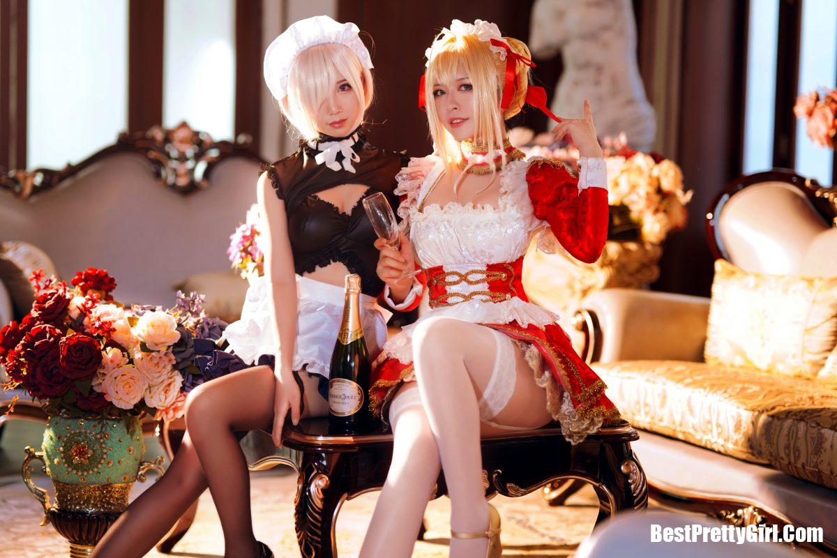 Coser@半半子 Vol.002 Claudius x Kyrielight Maid 3