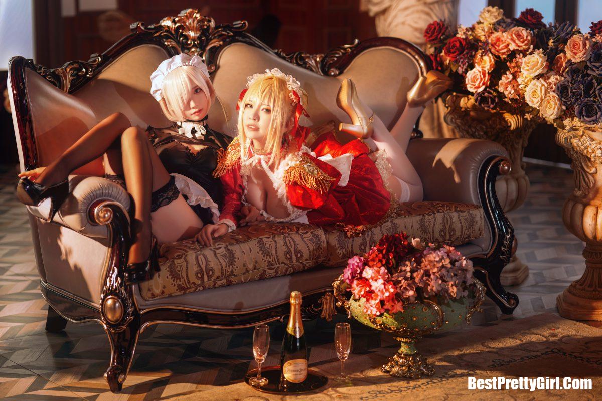 Coser@半半子 Vol.002 Claudius x Kyrielight Maid 7