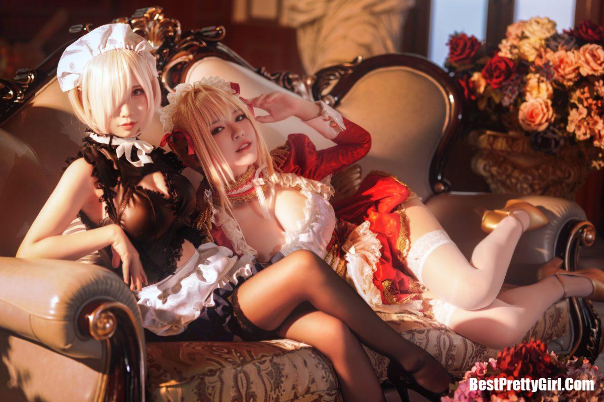 Coser@半半子 Vol.002 Claudius x Kyrielight Maid 8