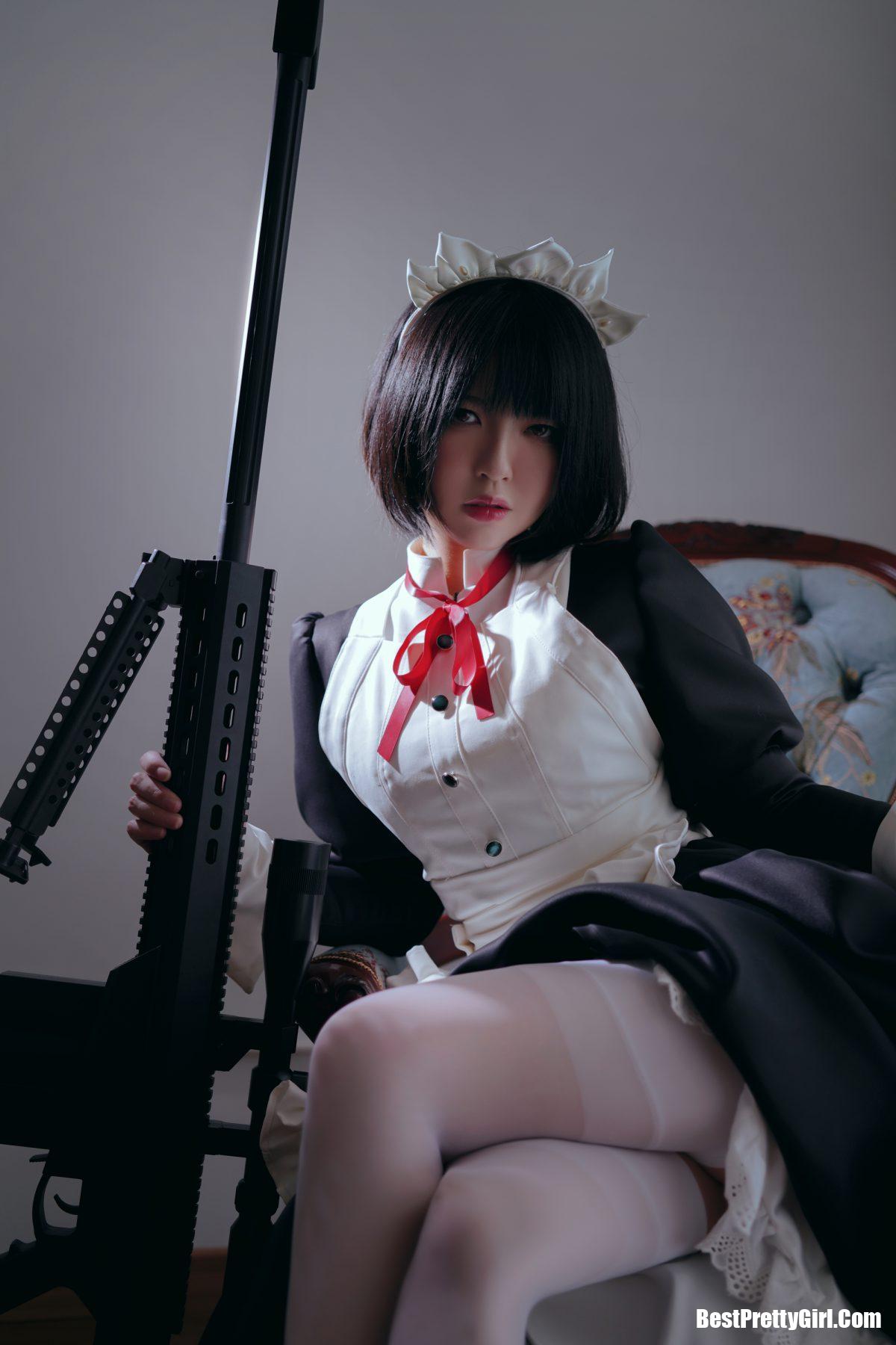 Coser@半半子 Vol.016 嫌パン MAID BANBANKO 女仆 3