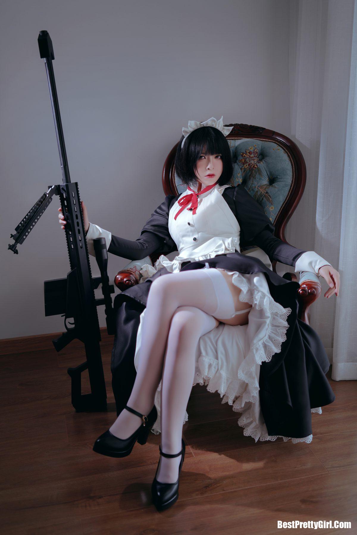 Coser@半半子 Vol.016 嫌パン MAID BANBANKO 女仆 5