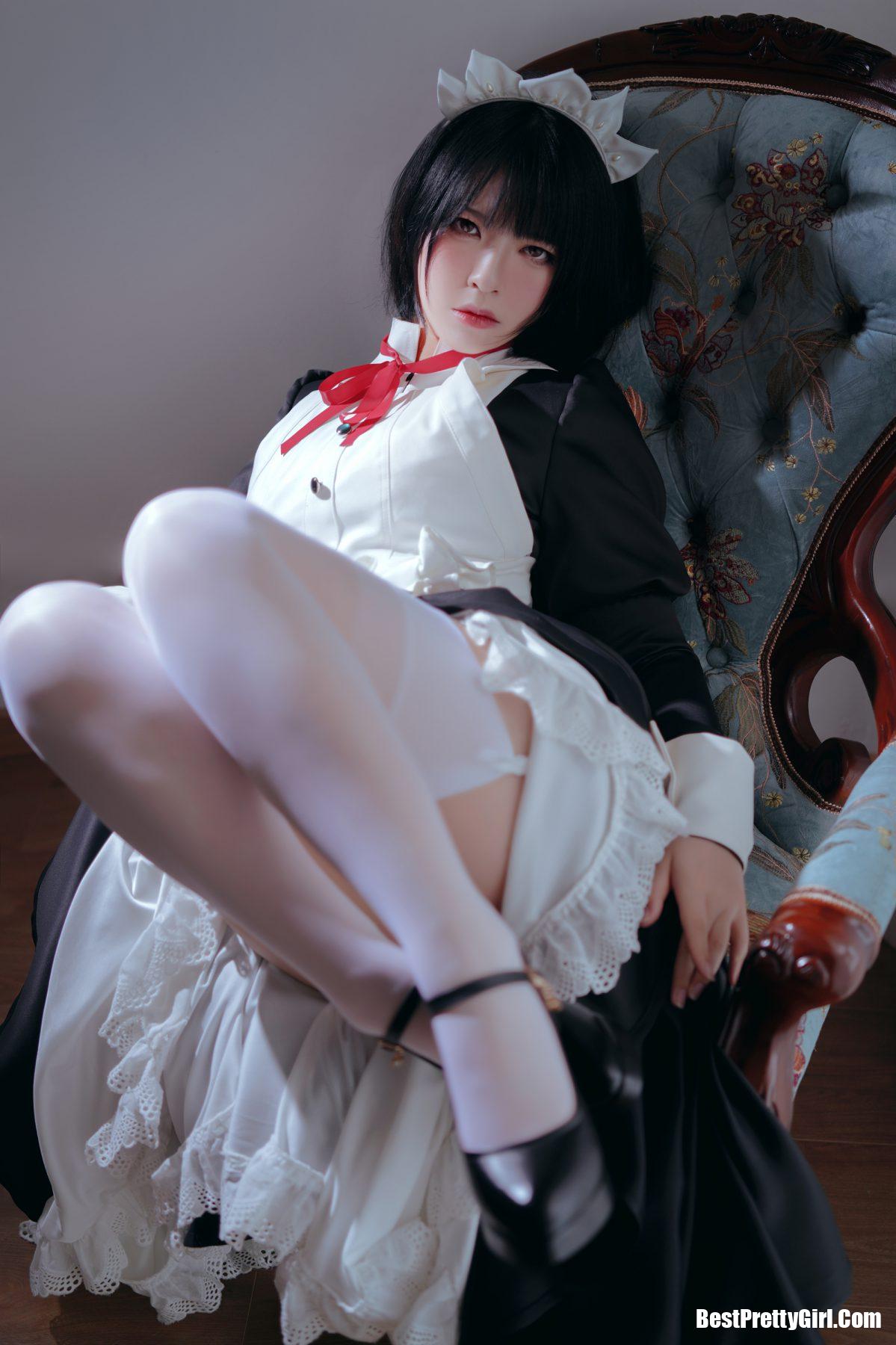 Coser@半半子 Vol.016 嫌パン MAID BANBANKO 女仆 11