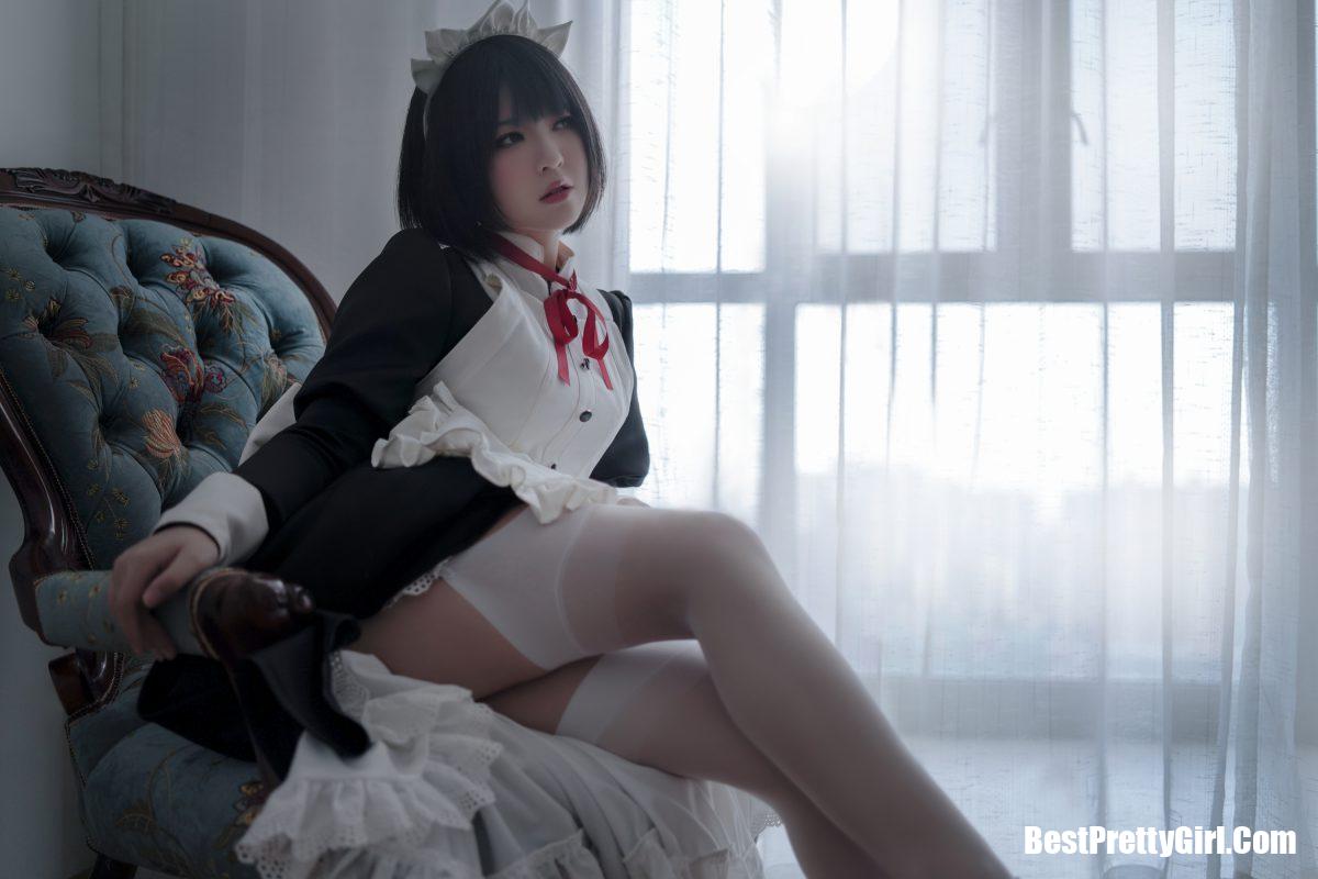 Coser@半半子 Vol.016 嫌パン MAID BANBANKO 女仆 19