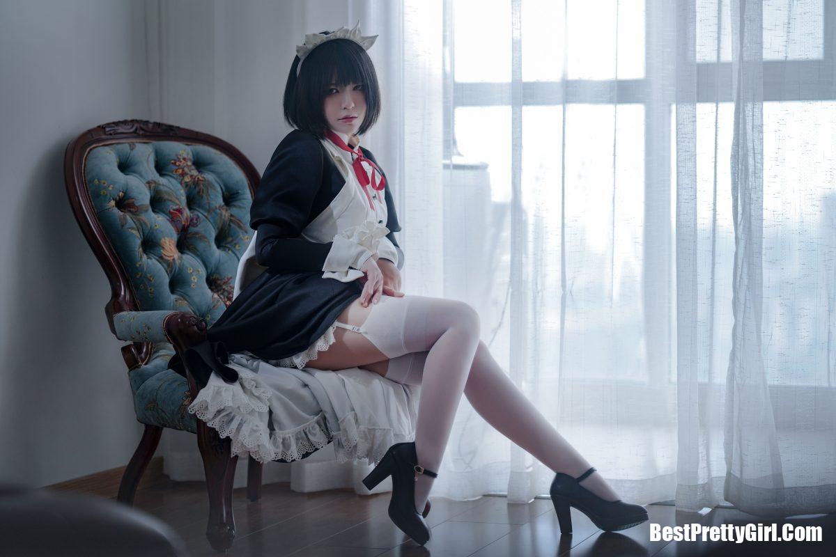 Coser@半半子 Vol.016 嫌パン MAID BANBANKO 女仆 25