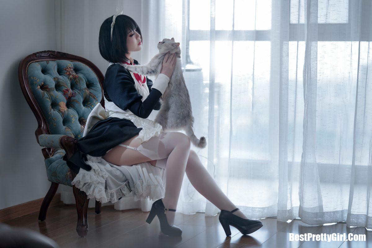 Coser@半半子 Vol.016 嫌パン MAID BANBANKO 女仆 27