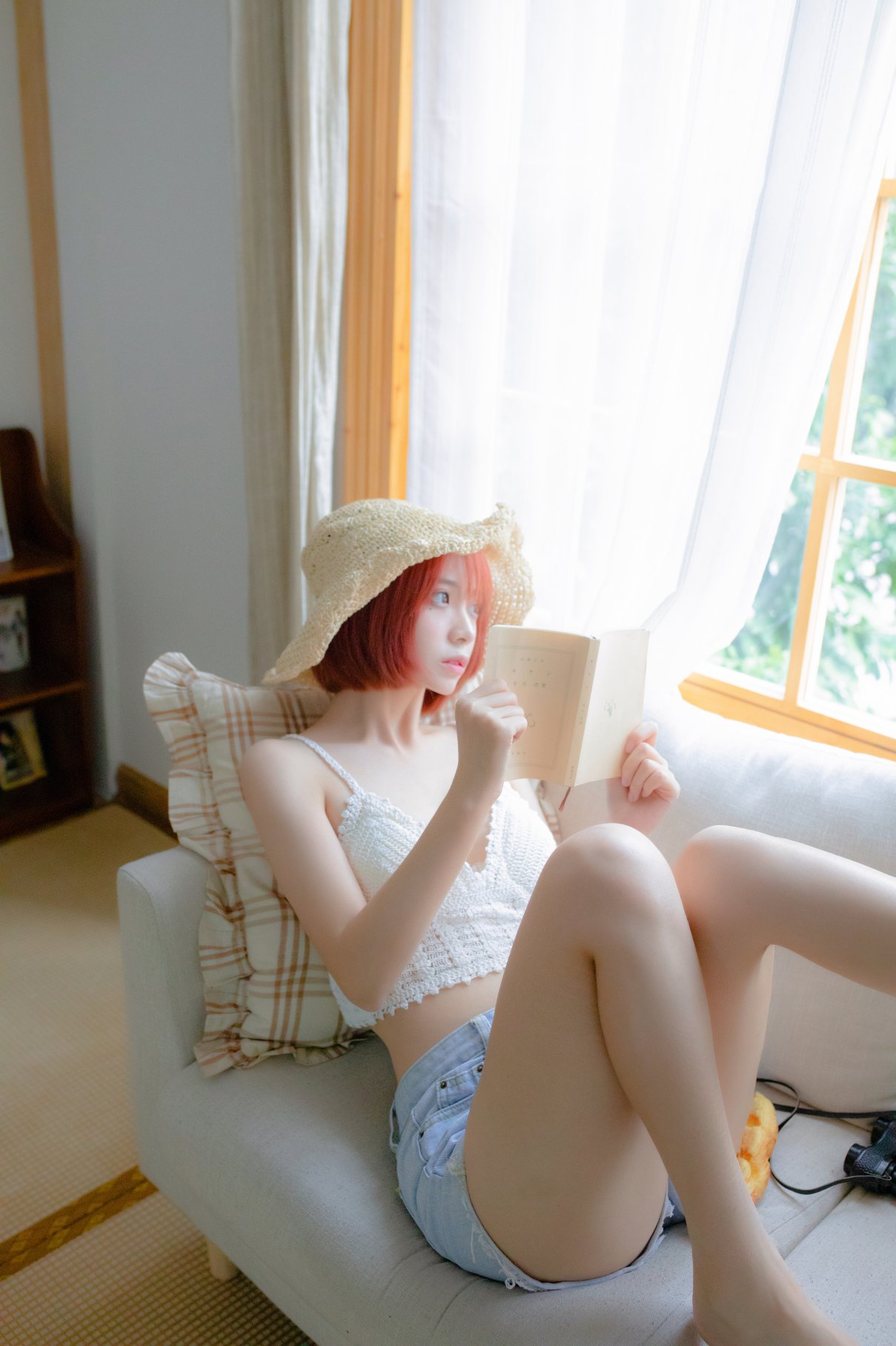 Coser@疯猫ss Vol.063 草帽女孩 0006