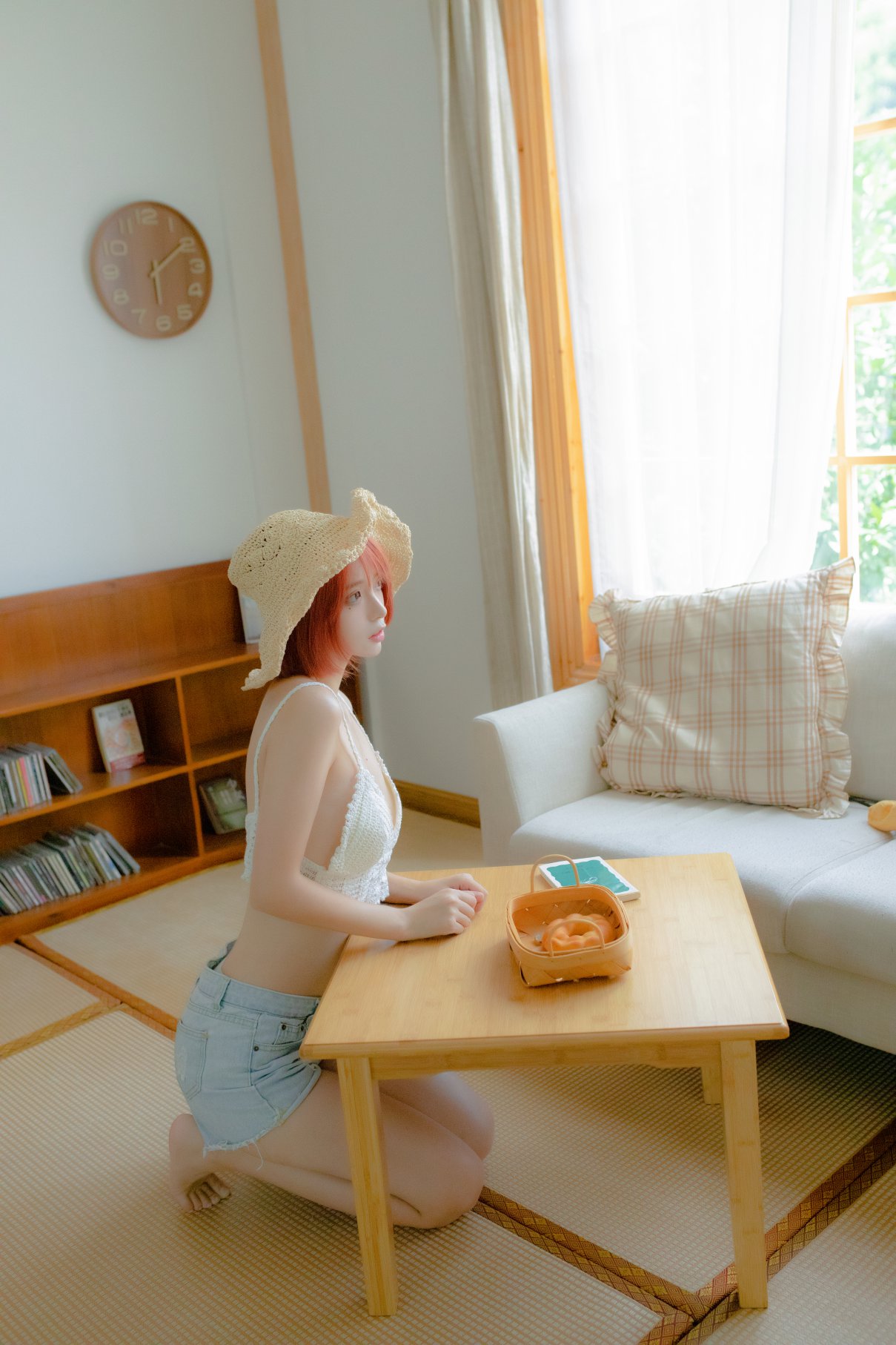 Coser@疯猫ss Vol.063 草帽女孩 0011