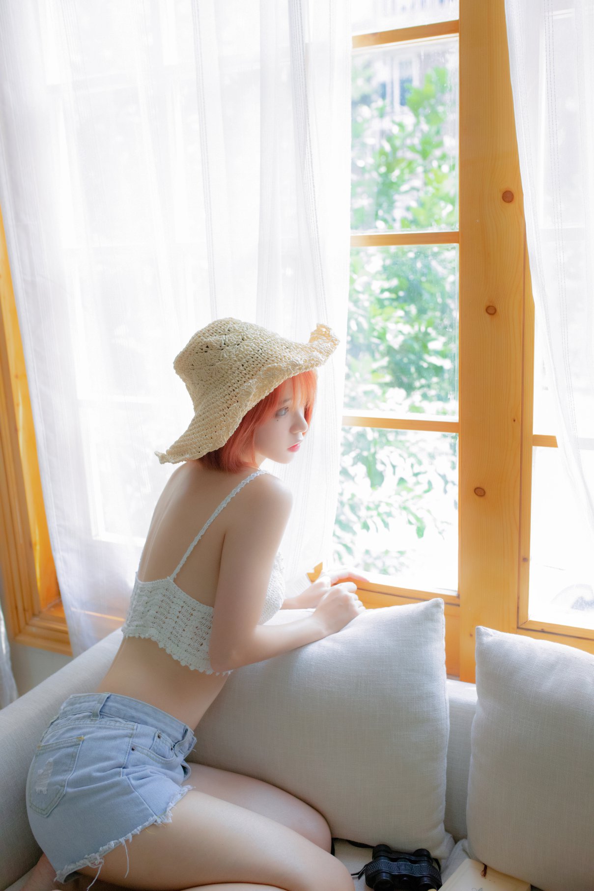 Coser@疯猫ss Vol.063 草帽女孩 0012