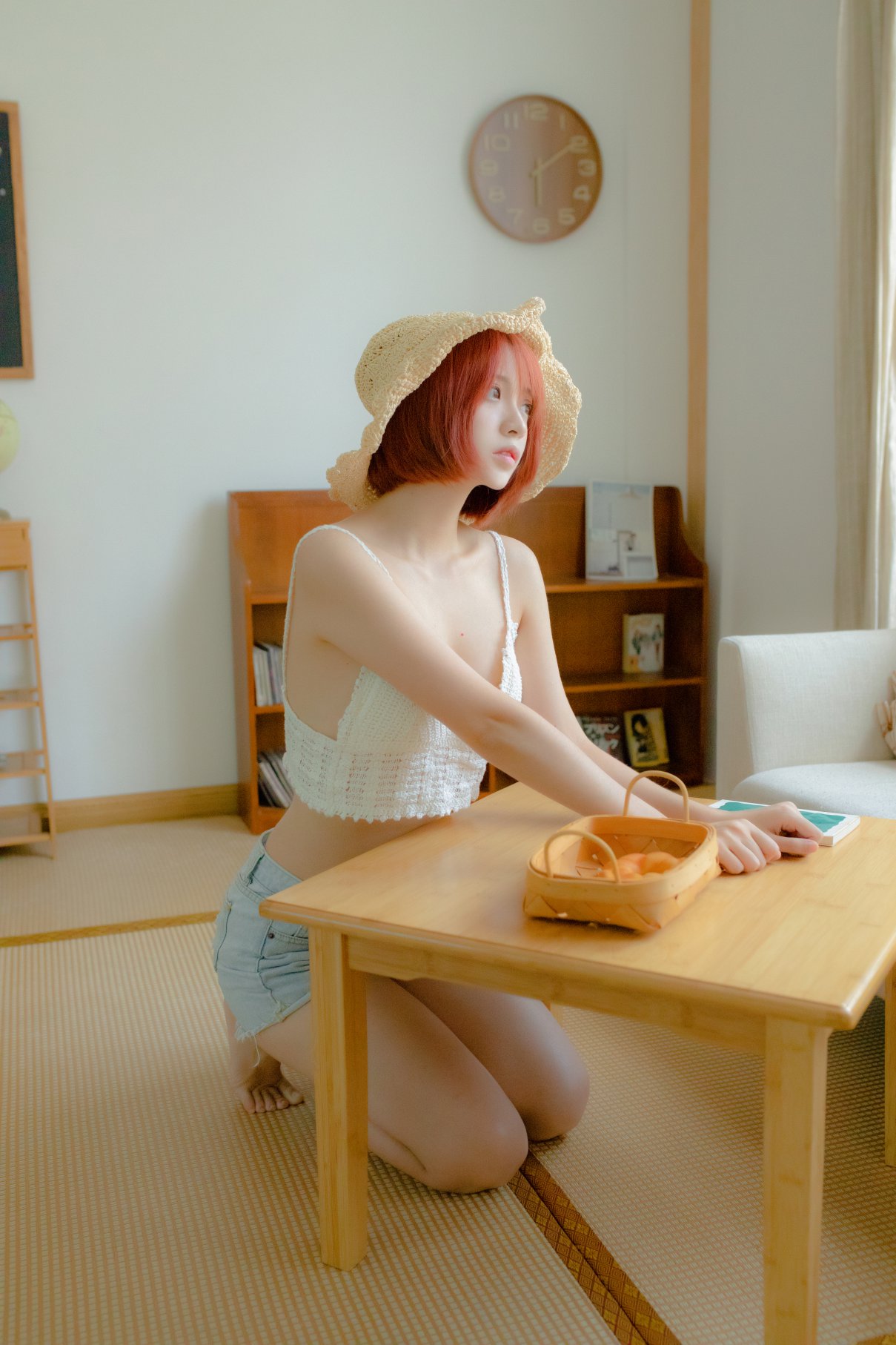 Coser@疯猫ss Vol.063 草帽女孩 0013