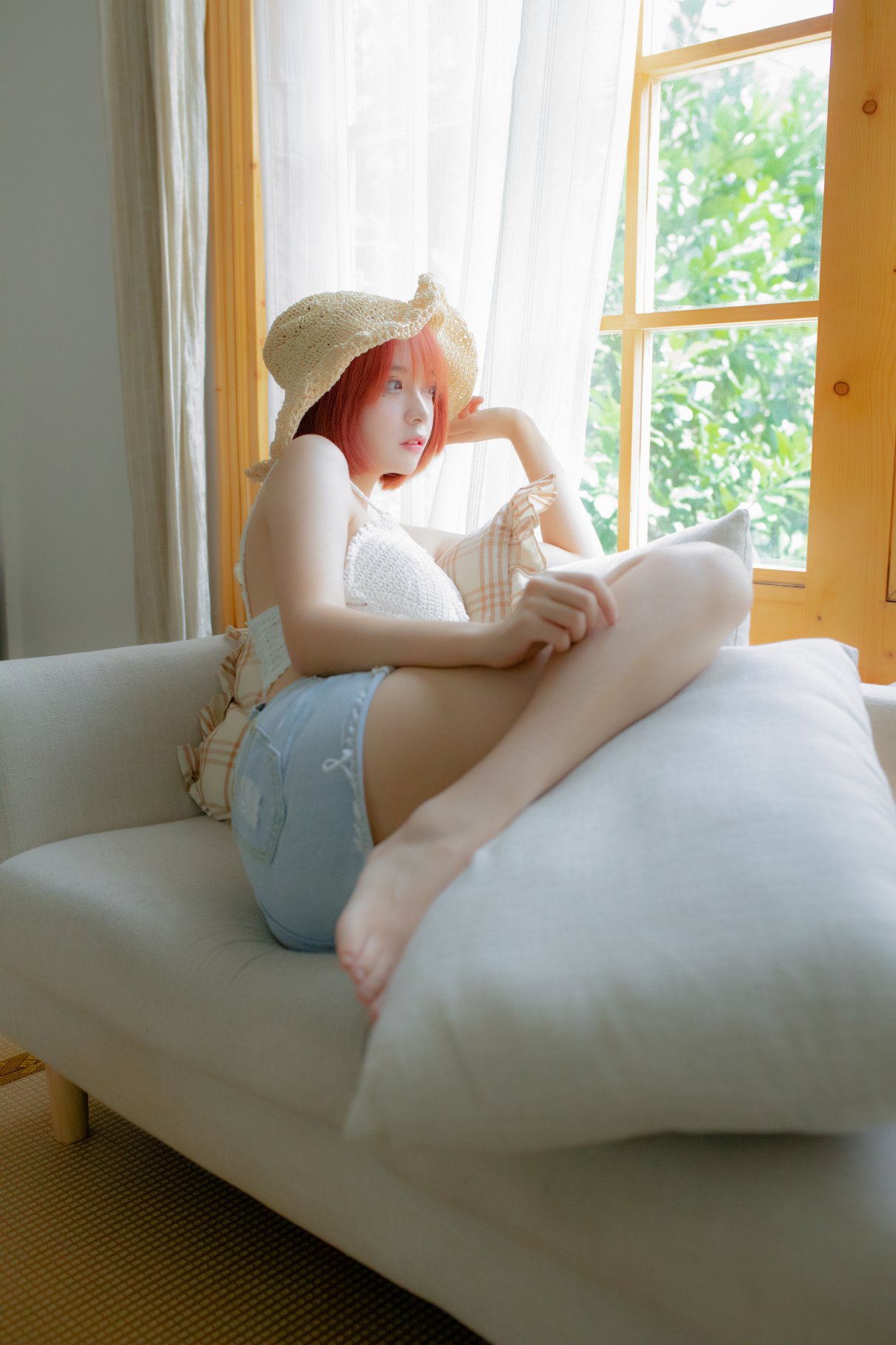 Coser@疯猫ss Vol.063 草帽女孩 0019