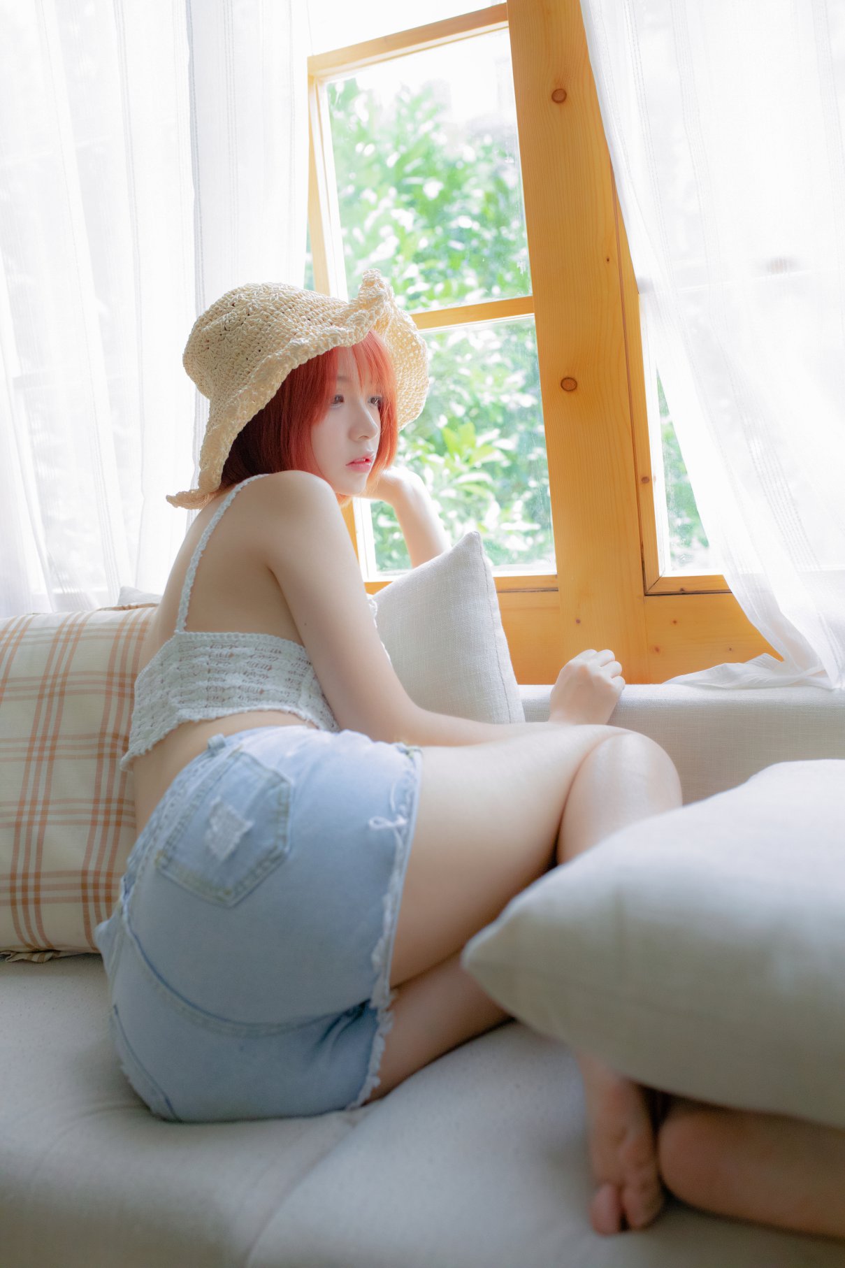 Coser@疯猫ss Vol.063 草帽女孩 0022