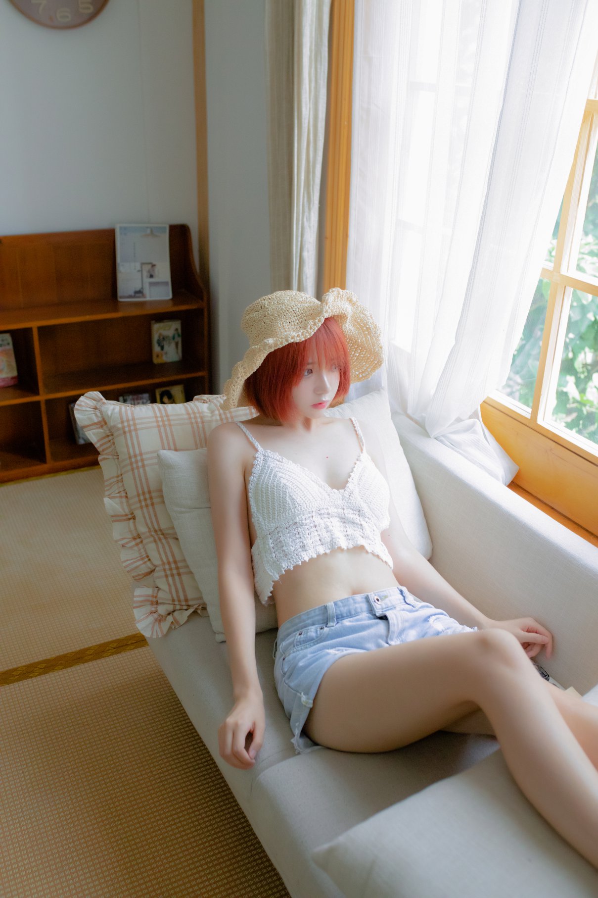 Coser@疯猫ss Vol.063 草帽女孩 0024