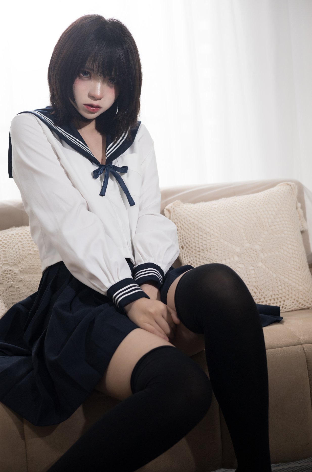 Coser@疯猫ss Vol.065 病娇JK 0009