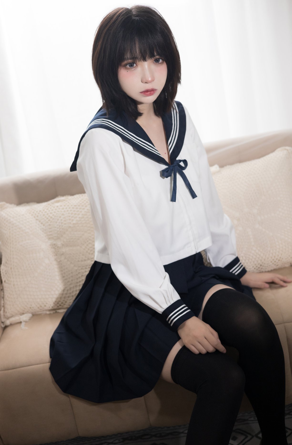 Coser@疯猫ss Vol.065 病娇JK 0012