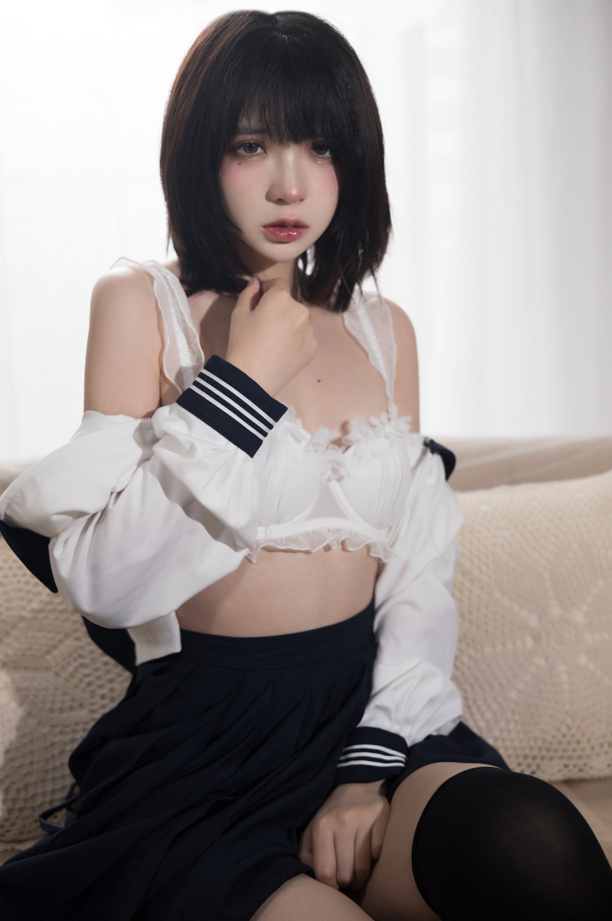 Coser@疯猫ss Vol.065 病娇JK 0016