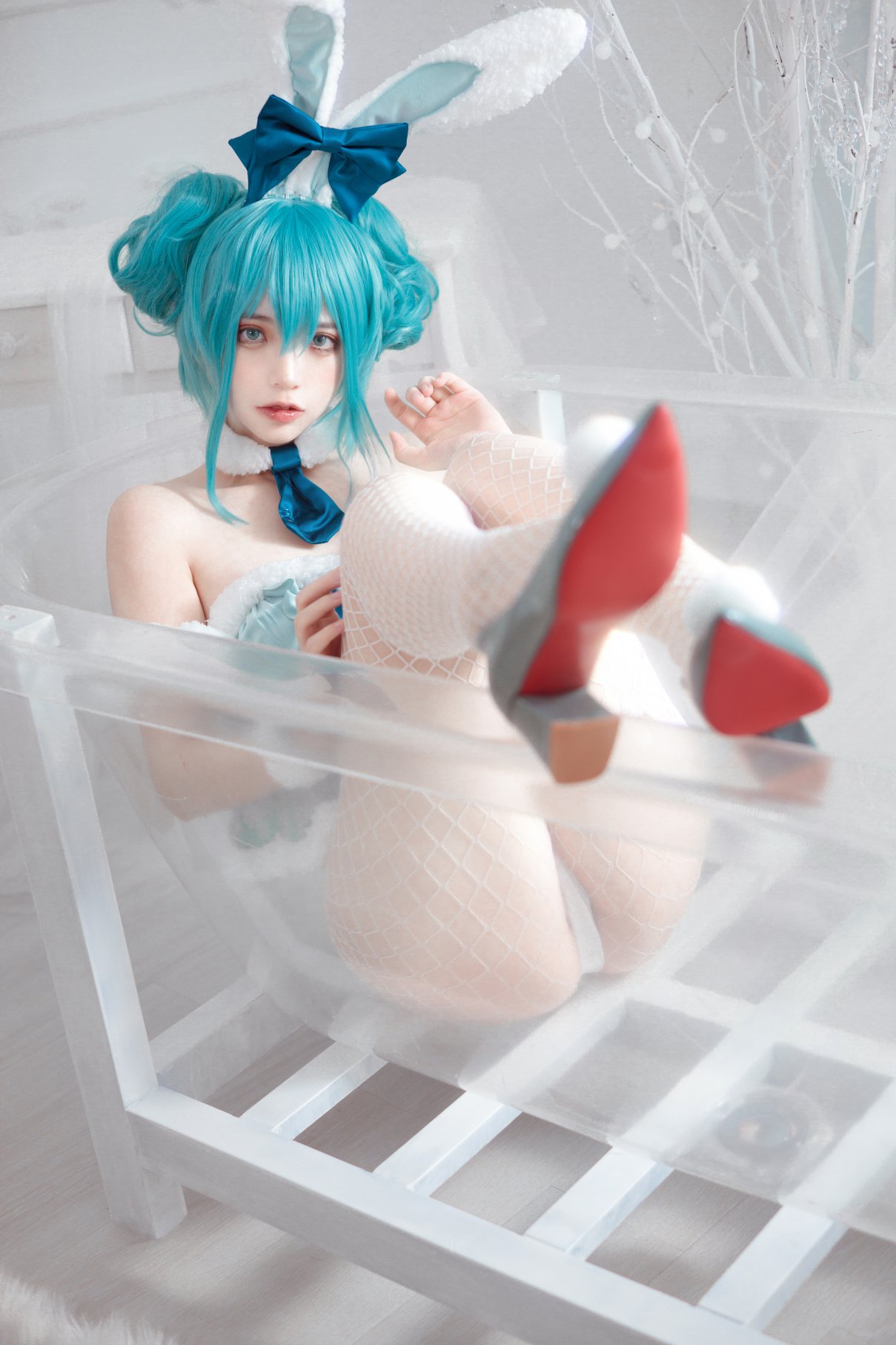 Coser@疯猫ss Vol.071 miku初音兔女郎 0009