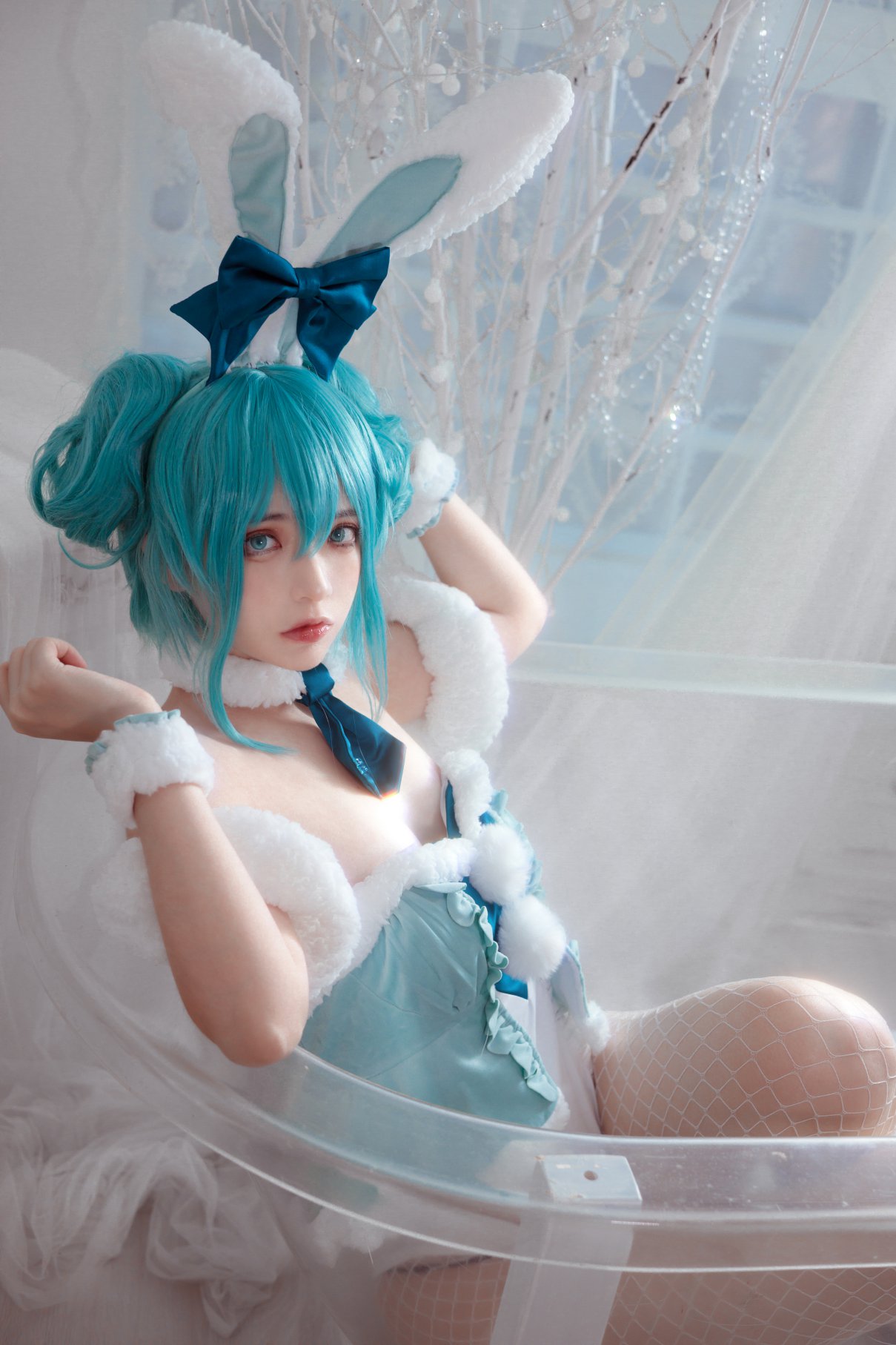 Coser@疯猫ss Vol.071 miku初音兔女郎 0011