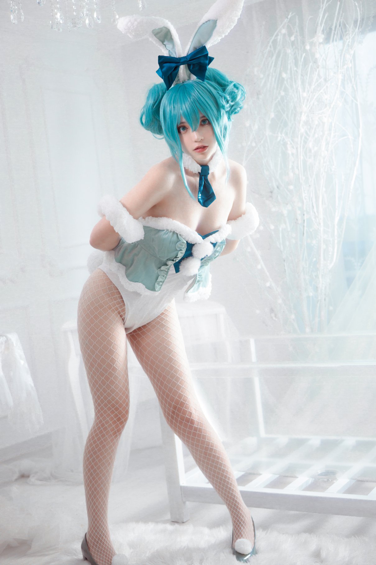 Coser@疯猫ss Vol.071 miku初音兔女郎 0015