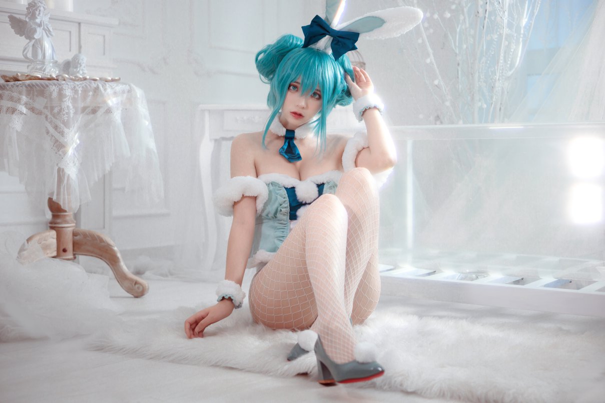 Coser@疯猫ss Vol.071 miku初音兔女郎 0025