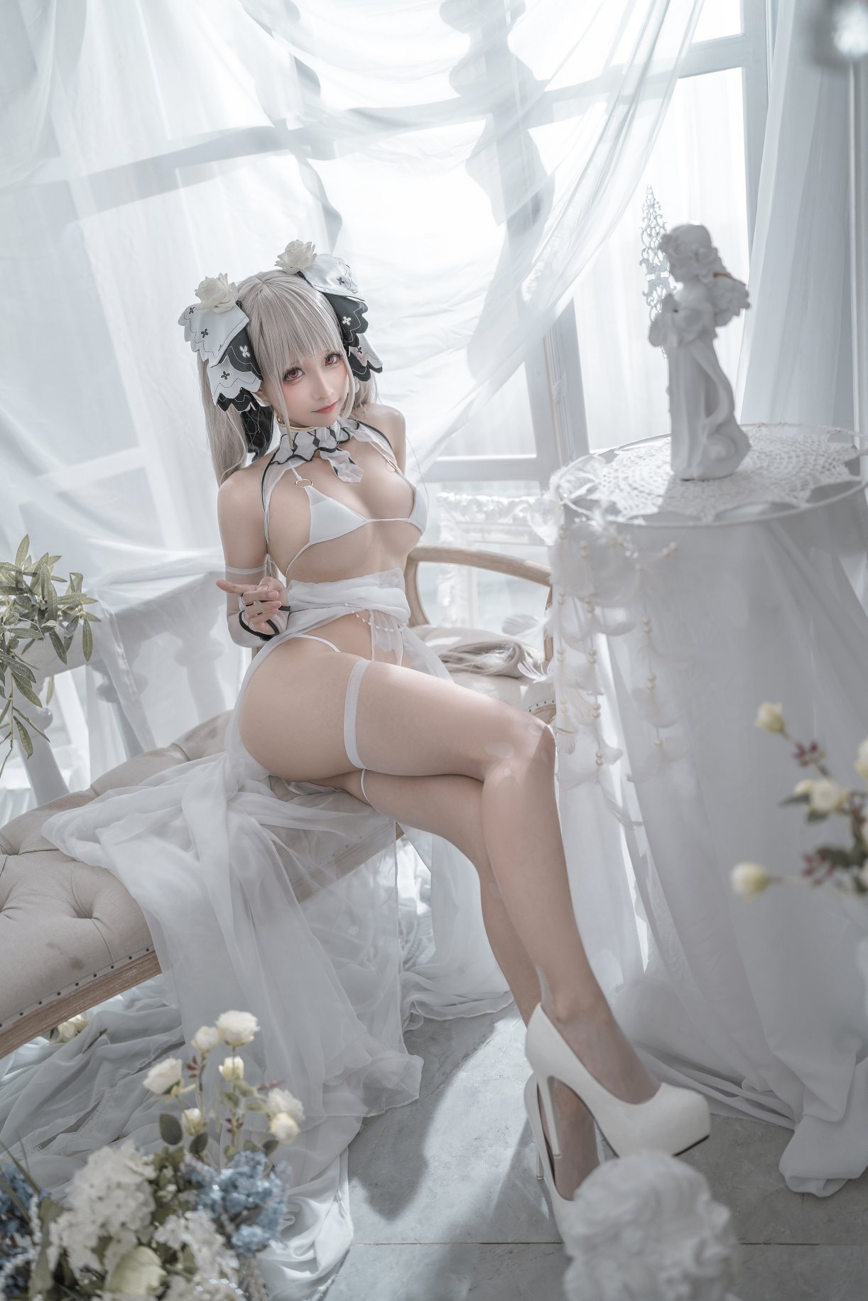 Coser@蠢沫沫 Vol.131 可畏 婚纱 0057