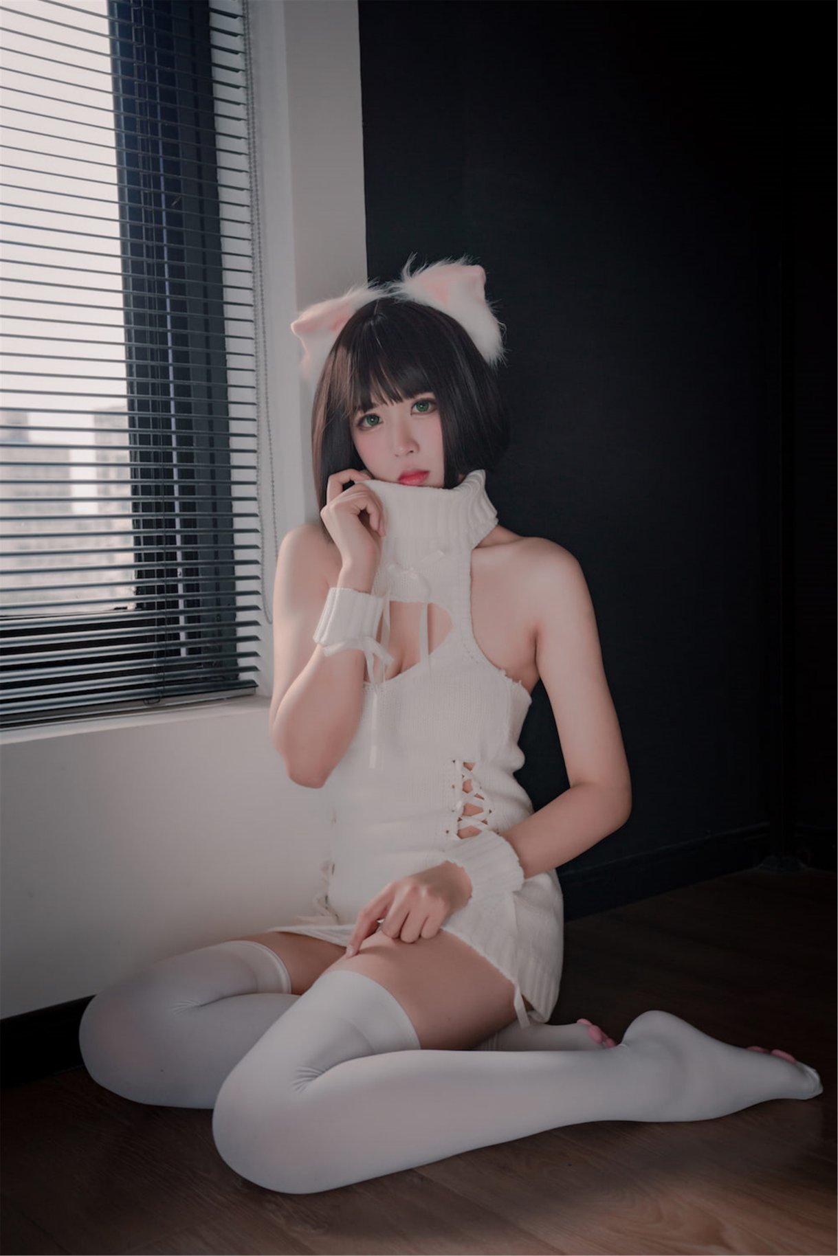 Coser@轩萧学姐 Vol.011 猫爪袜 0025