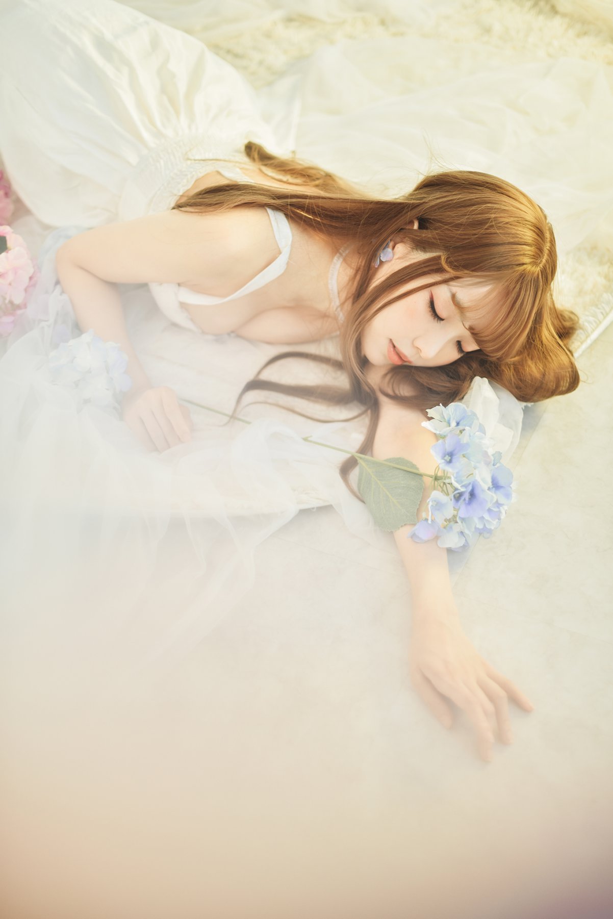 Coser@Ely Vol.051 White Dress 0016