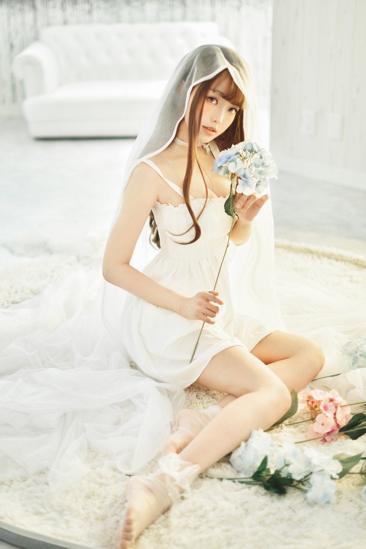 Coser@Ely Vol.051 White Dress 0021