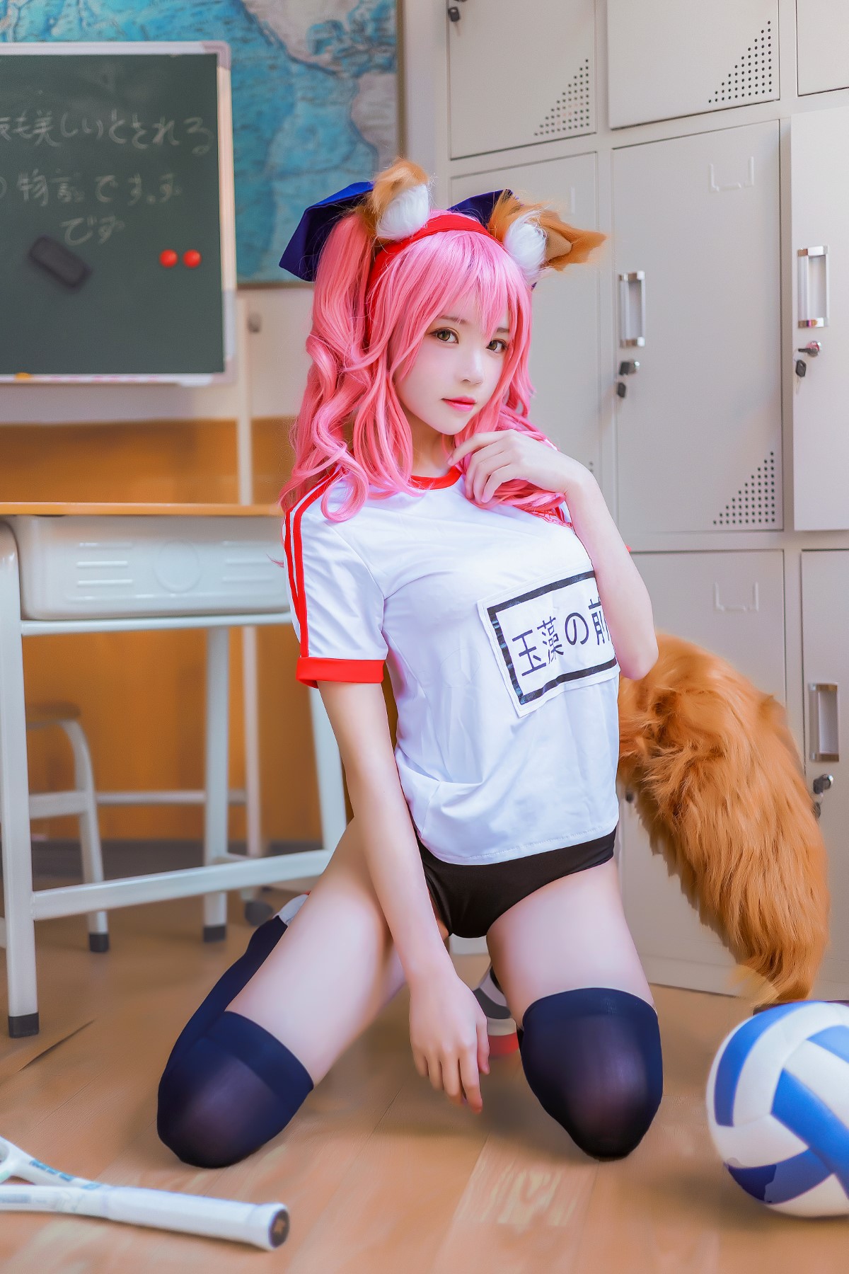 Coser@桜桃喵 Vol.098 – 玉藻前体操服 0029 6204714967