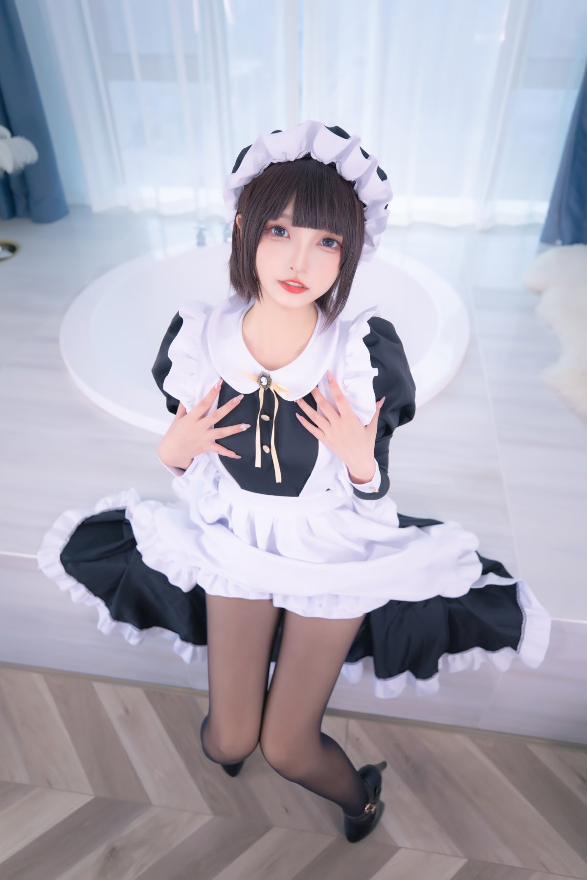 Coser@神楽坂真冬 Vol.047 女仆主题 A 0034