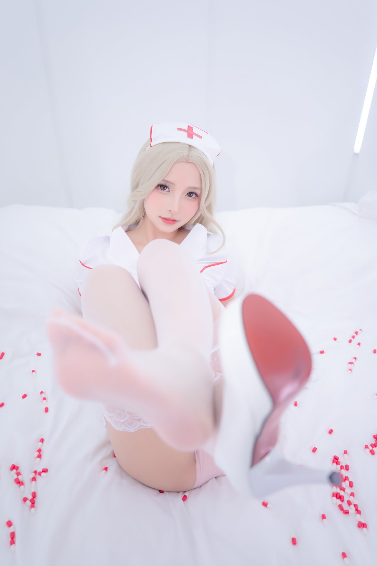 Coser@神楽坂真冬 Vol.072 白丝护士 A 0011