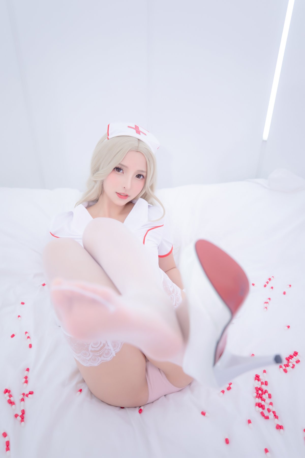 Coser@神楽坂真冬 Vol.072 白丝护士 A 0012