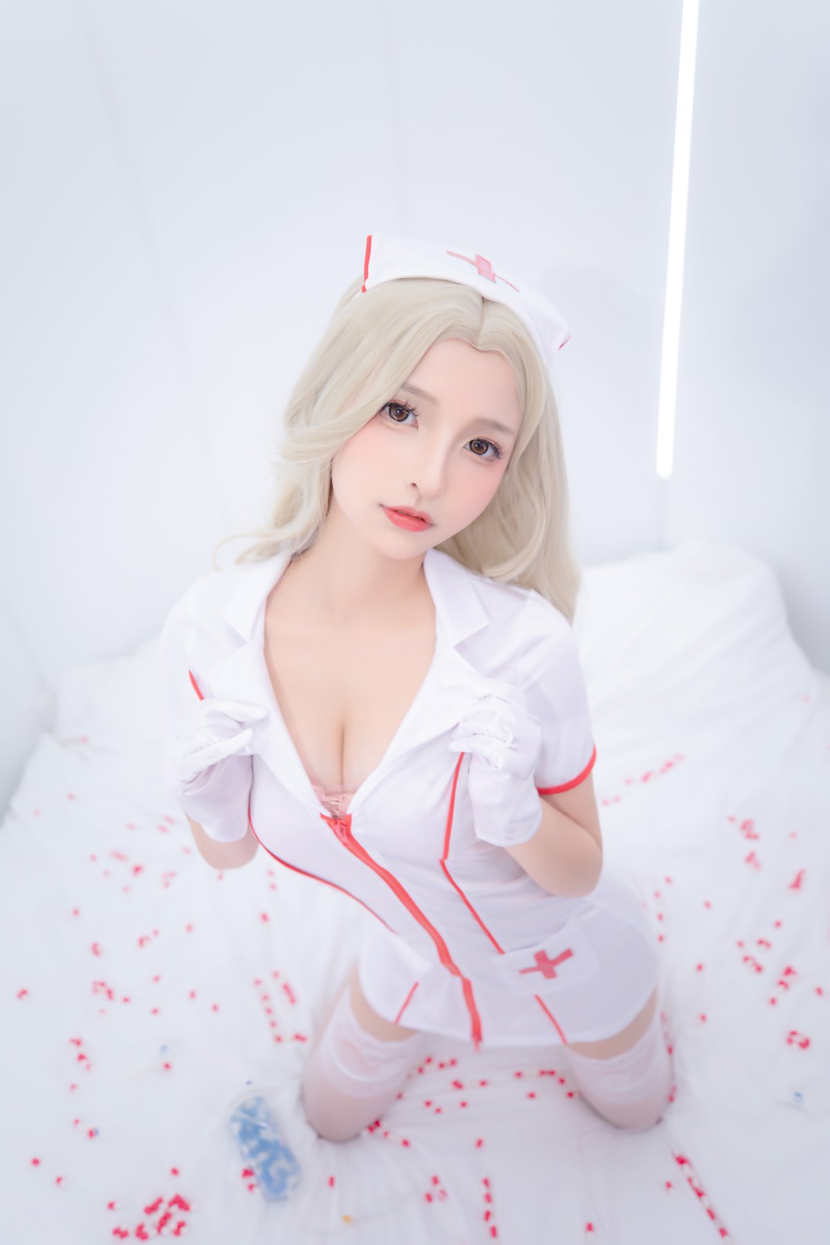 Coser@神楽坂真冬 Vol.072 白丝护士 A 0027