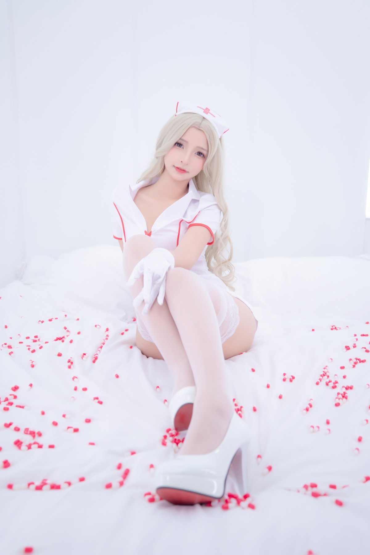 Coser@神楽坂真冬 Vol.072 白丝护士 B 0128