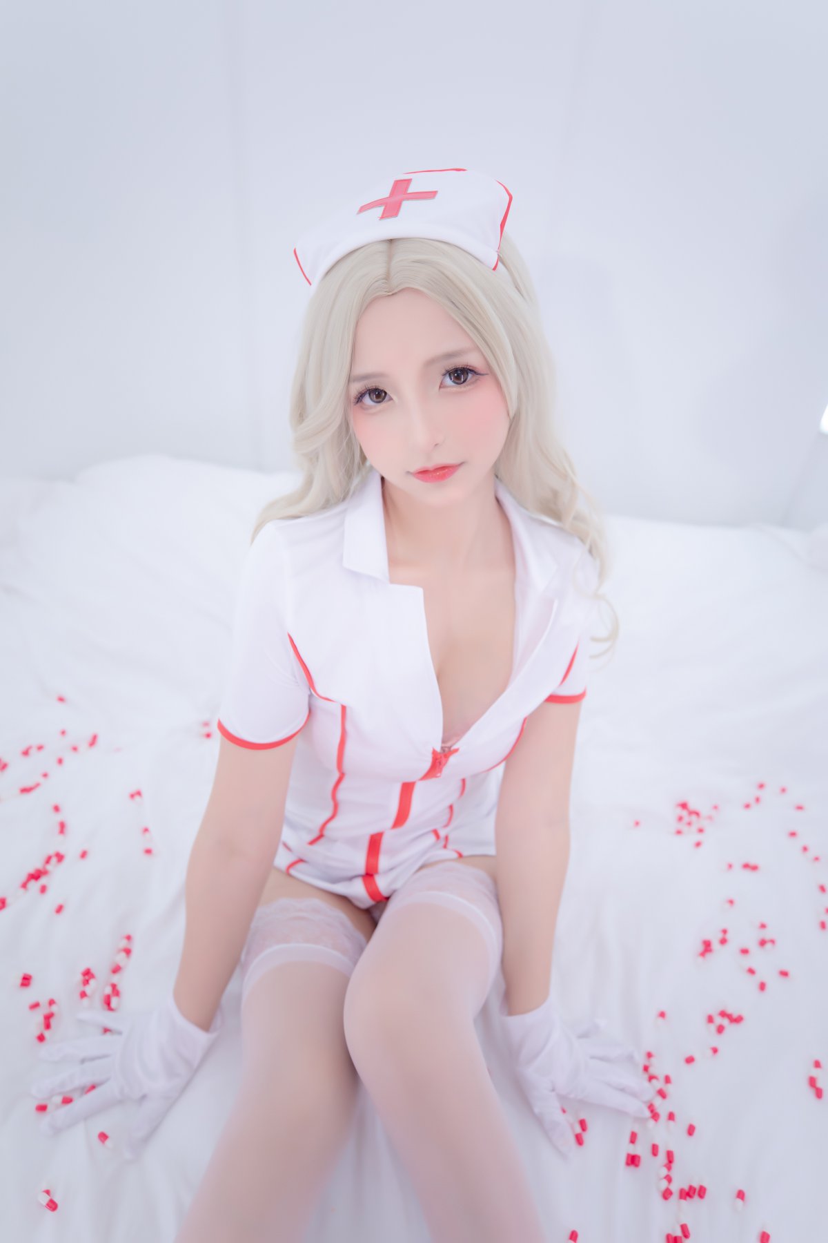 Coser@神楽坂真冬 Vol.072 白丝护士 B 0131