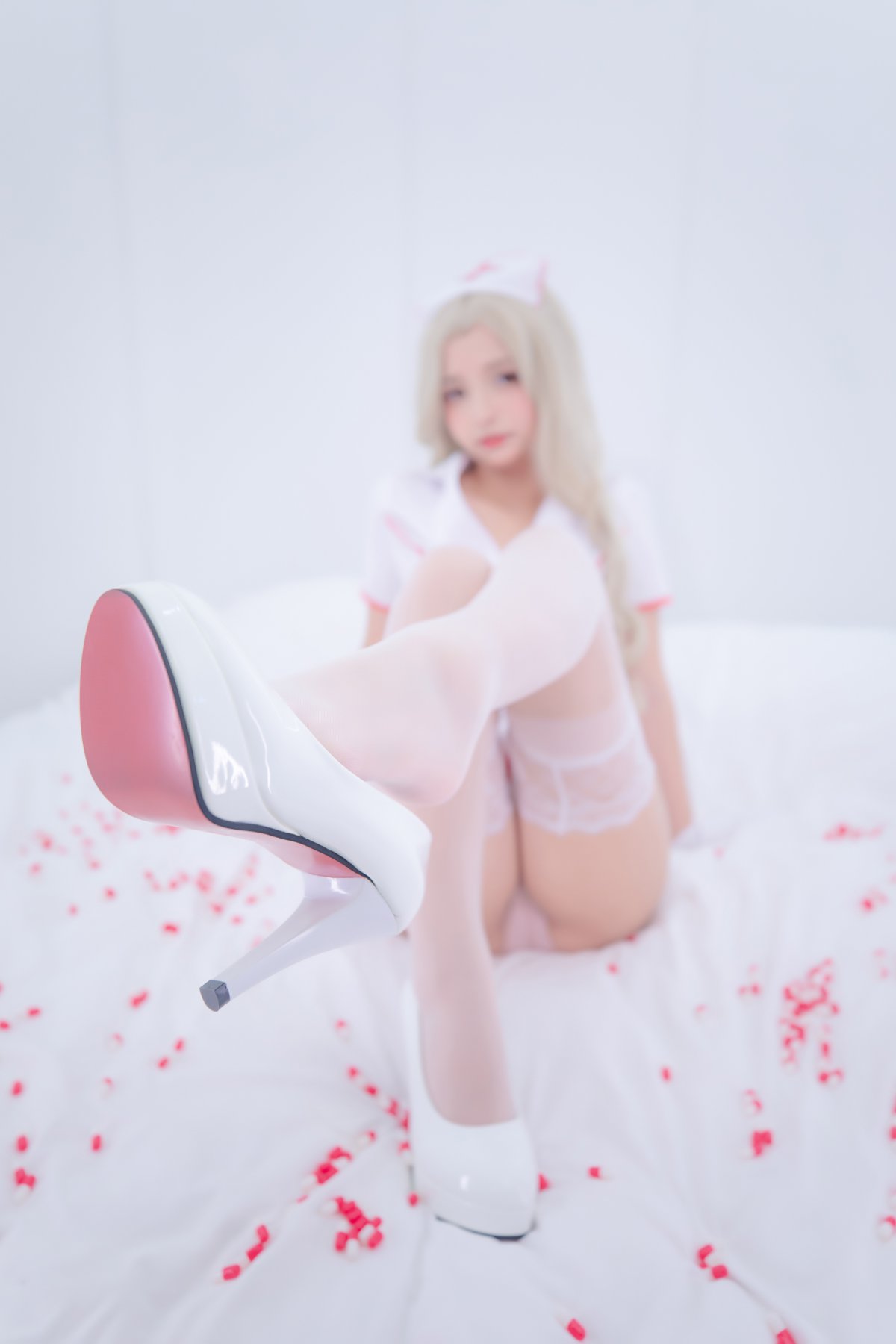 Coser@神楽坂真冬 Vol.072 白丝护士 B 0139