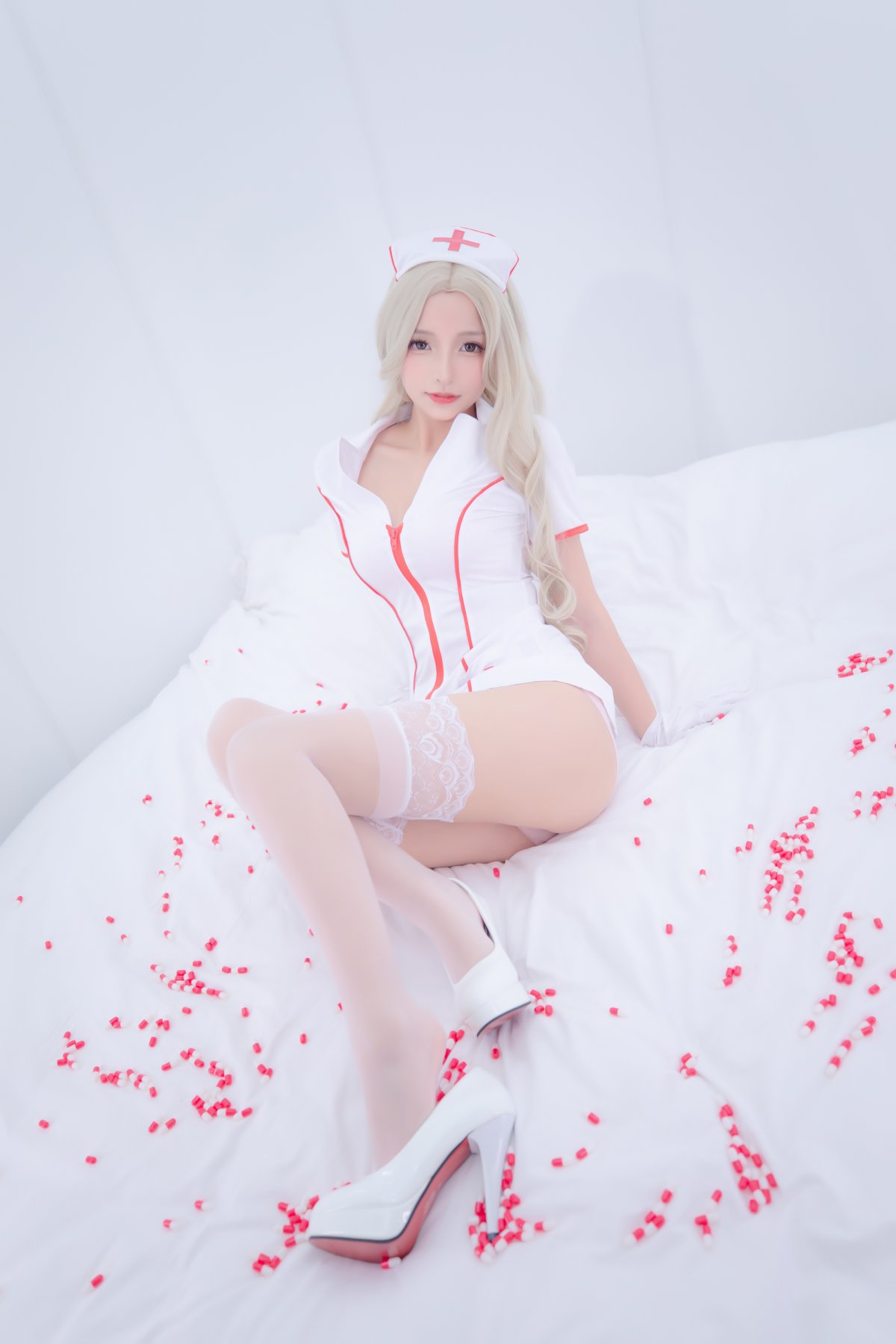 Coser@神楽坂真冬 Vol.072 白丝护士 B 0142