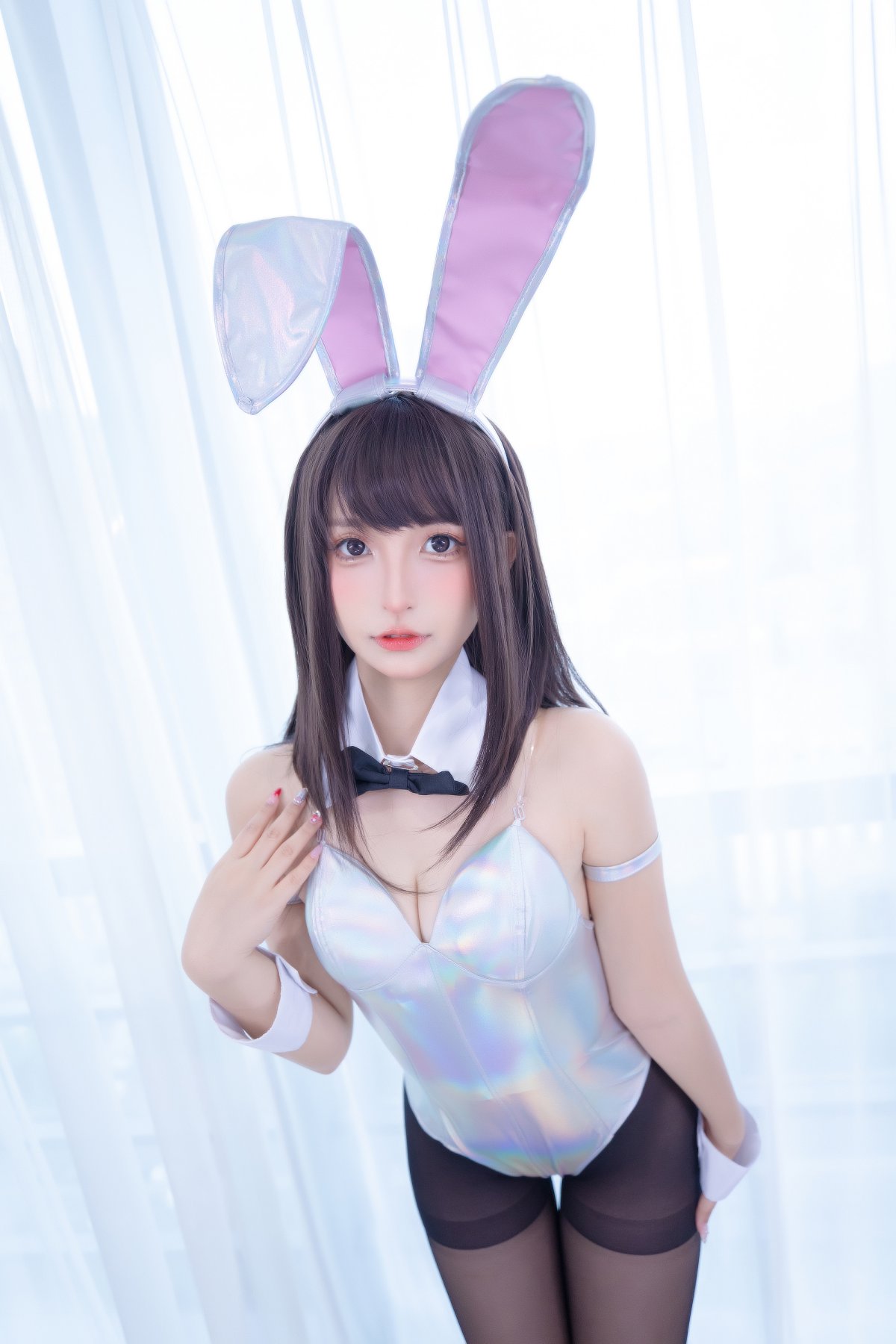 Coser@神楽坂真冬 Vol.077 兔女郎与钢管 A 0001