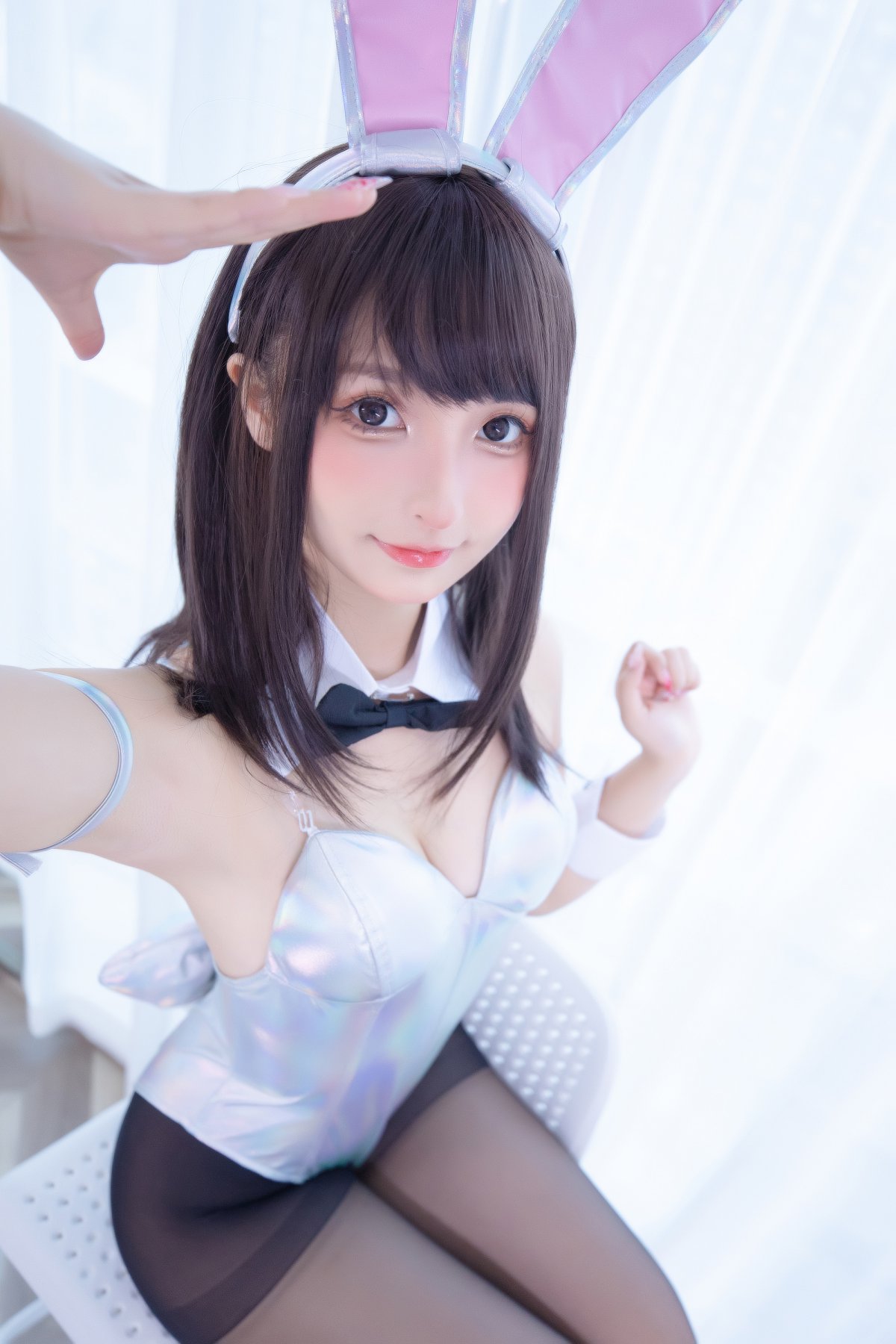 Coser@神楽坂真冬 Vol.077 兔女郎与钢管 A 0064