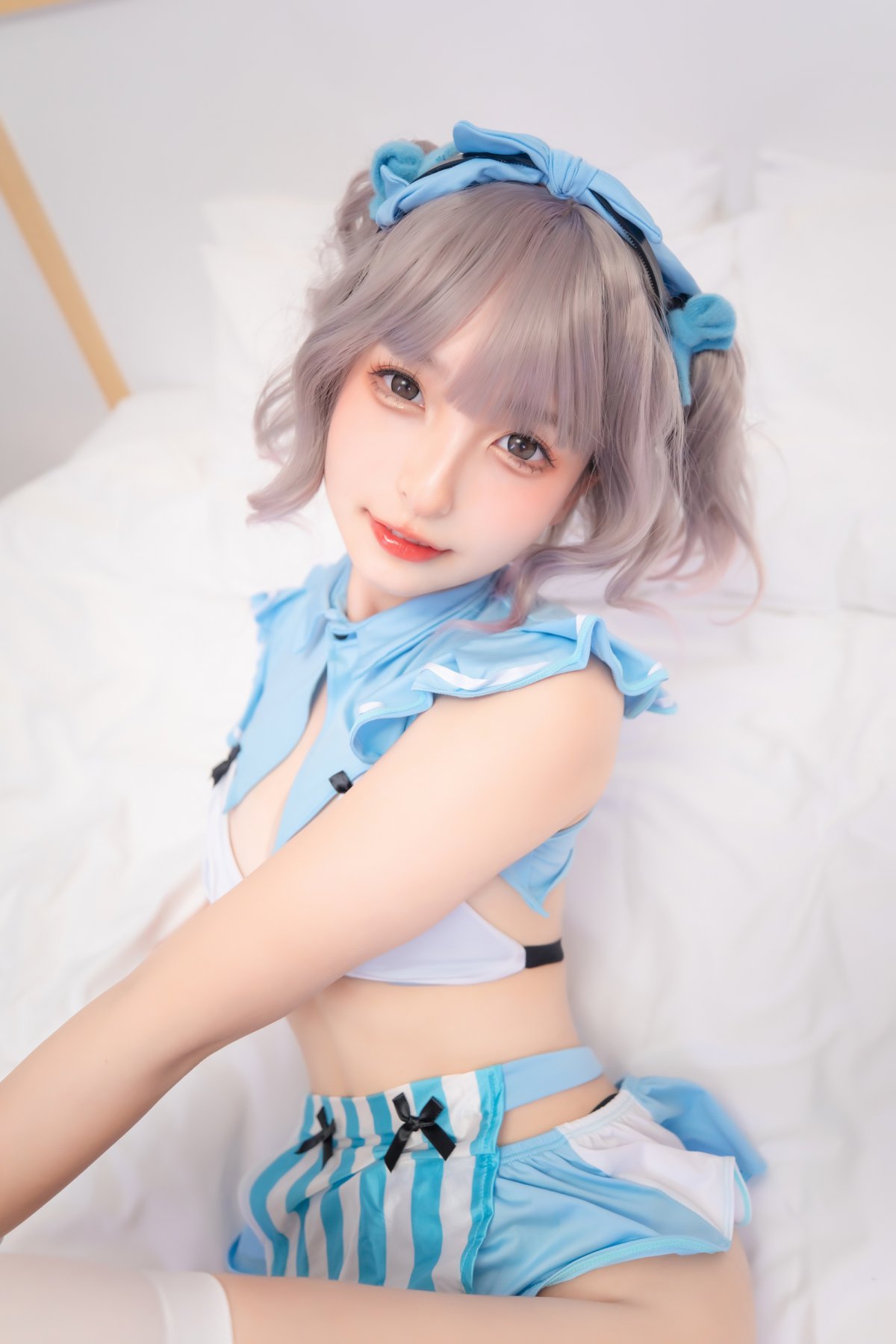 Coser@神楽坂真冬 Vol.077 蓝调女仆 0024