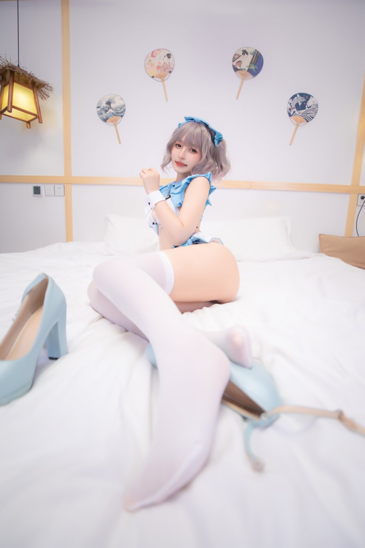 Coser@神楽坂真冬 Vol.077 蓝调女仆 0029