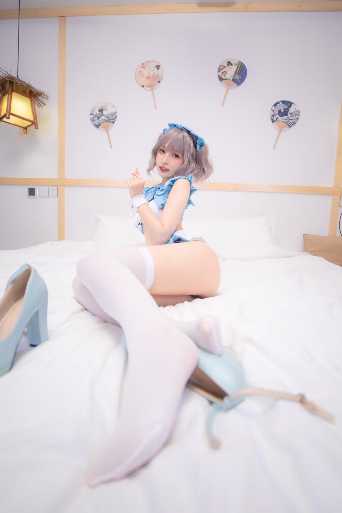 Coser@神楽坂真冬 Vol.077 蓝调女仆 0030