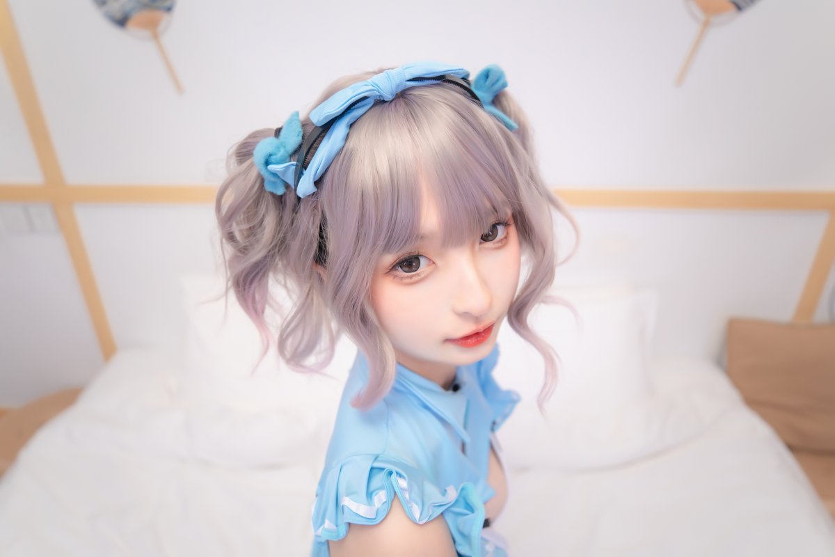 Coser@神楽坂真冬 Vol.077 蓝调女仆 0046